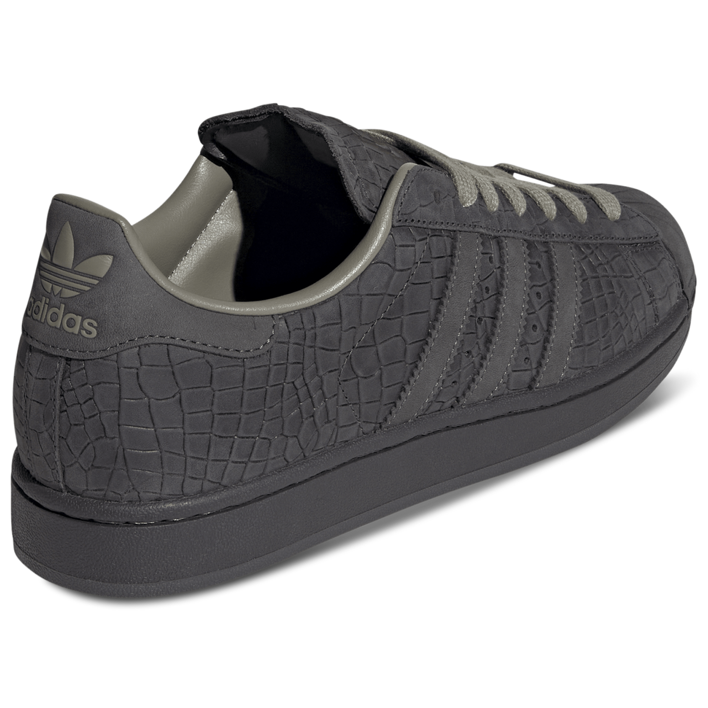 adidas Originals Superstar II - Men's - Utility Black/Grey/Clay