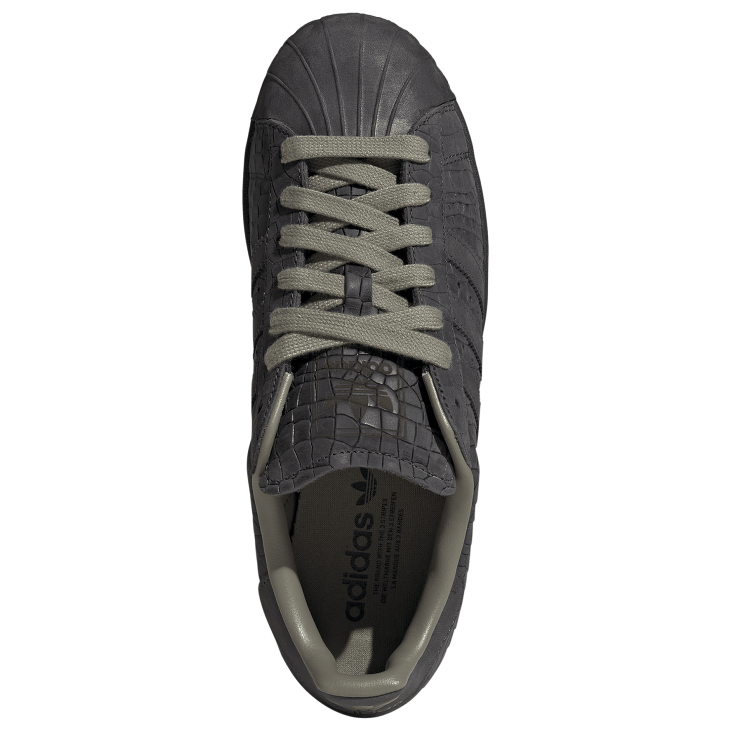 adidas Originals Superstar II - Men's - Utility Black/Grey/Clay