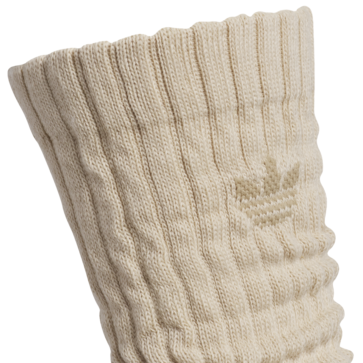 adidas Originals Scrunch 3 Pack Crew Socks - Women's - Tan/Tan