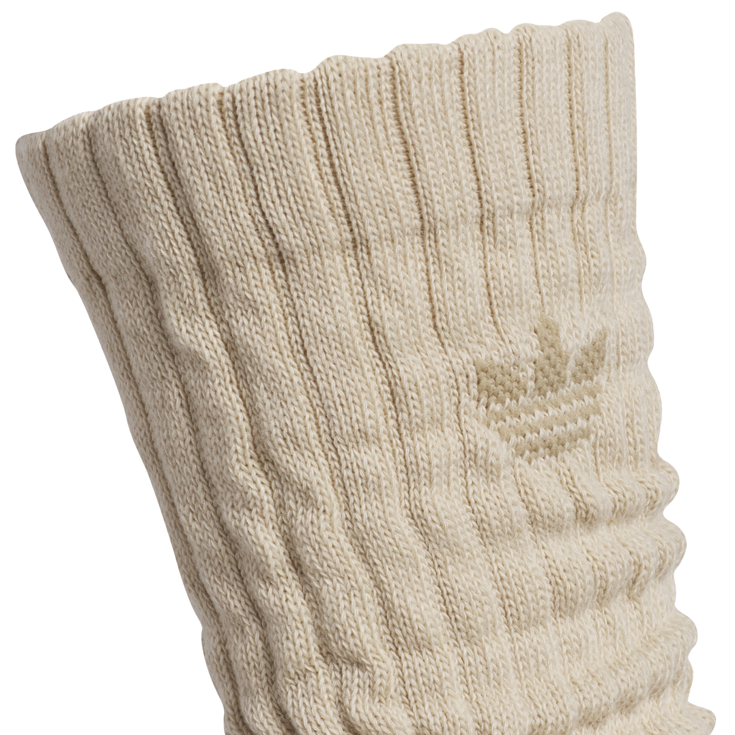 adidas Originals Scrunch 3 Pack Crew Socks - Women's - Tan/Tan