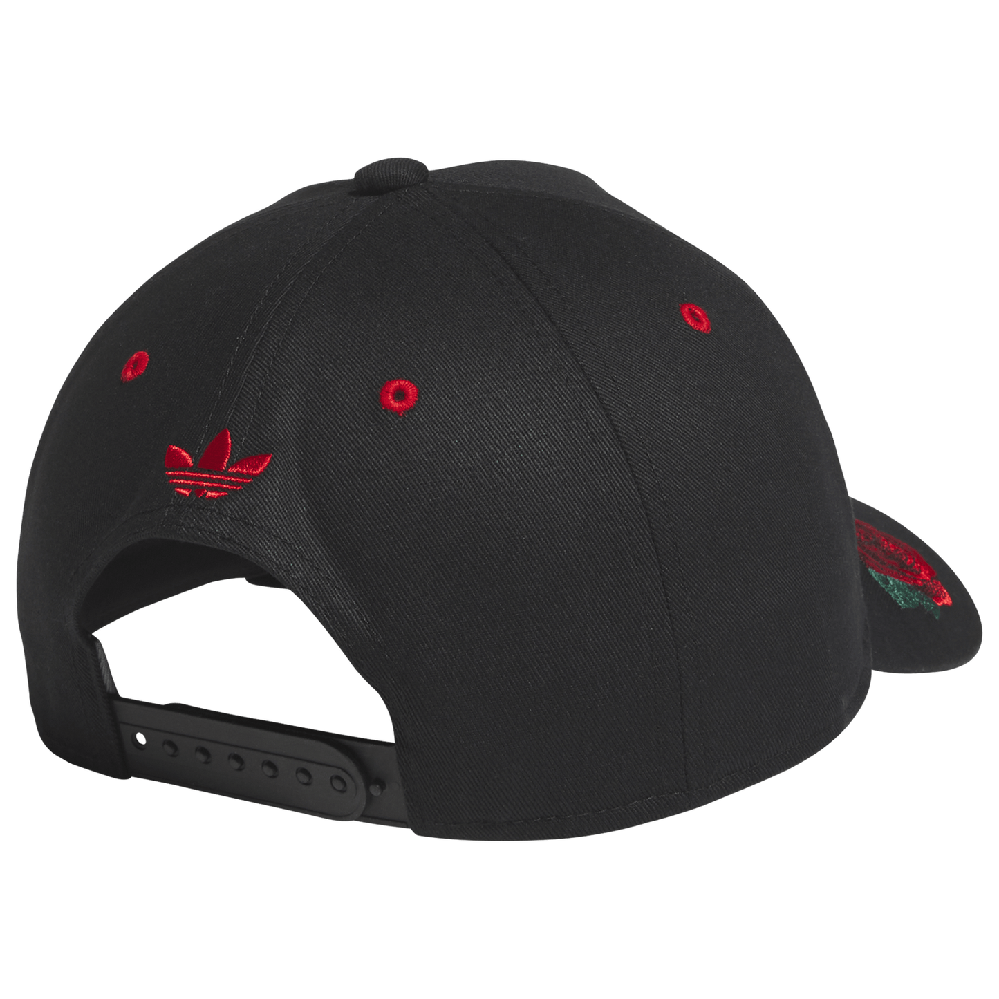 adidas Rose High Crown Cap - Men's - Better Scarlet/Black