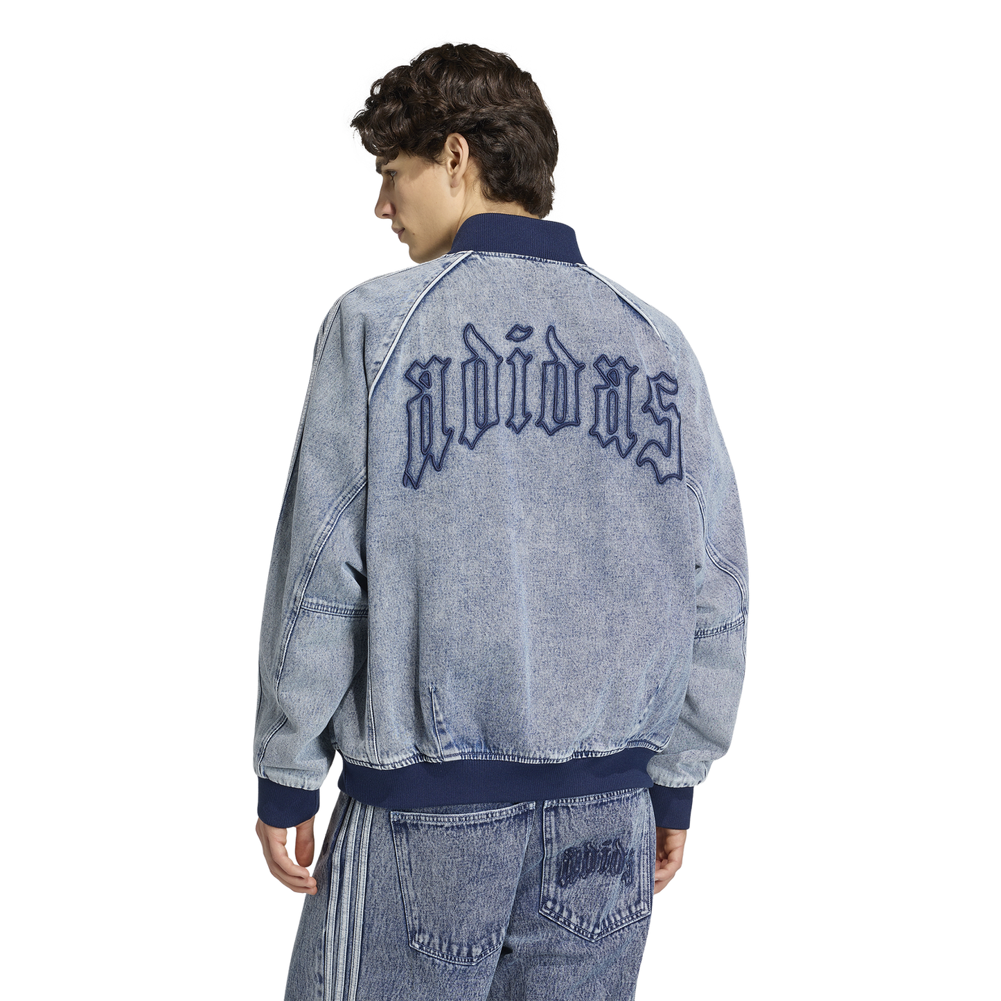 adidas Originals Superstar Track Top - Men's - Light Denim