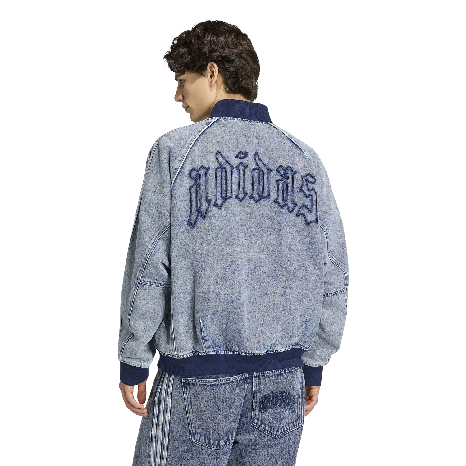 adidas Originals Superstar Track Top - Men's - Light Denim
