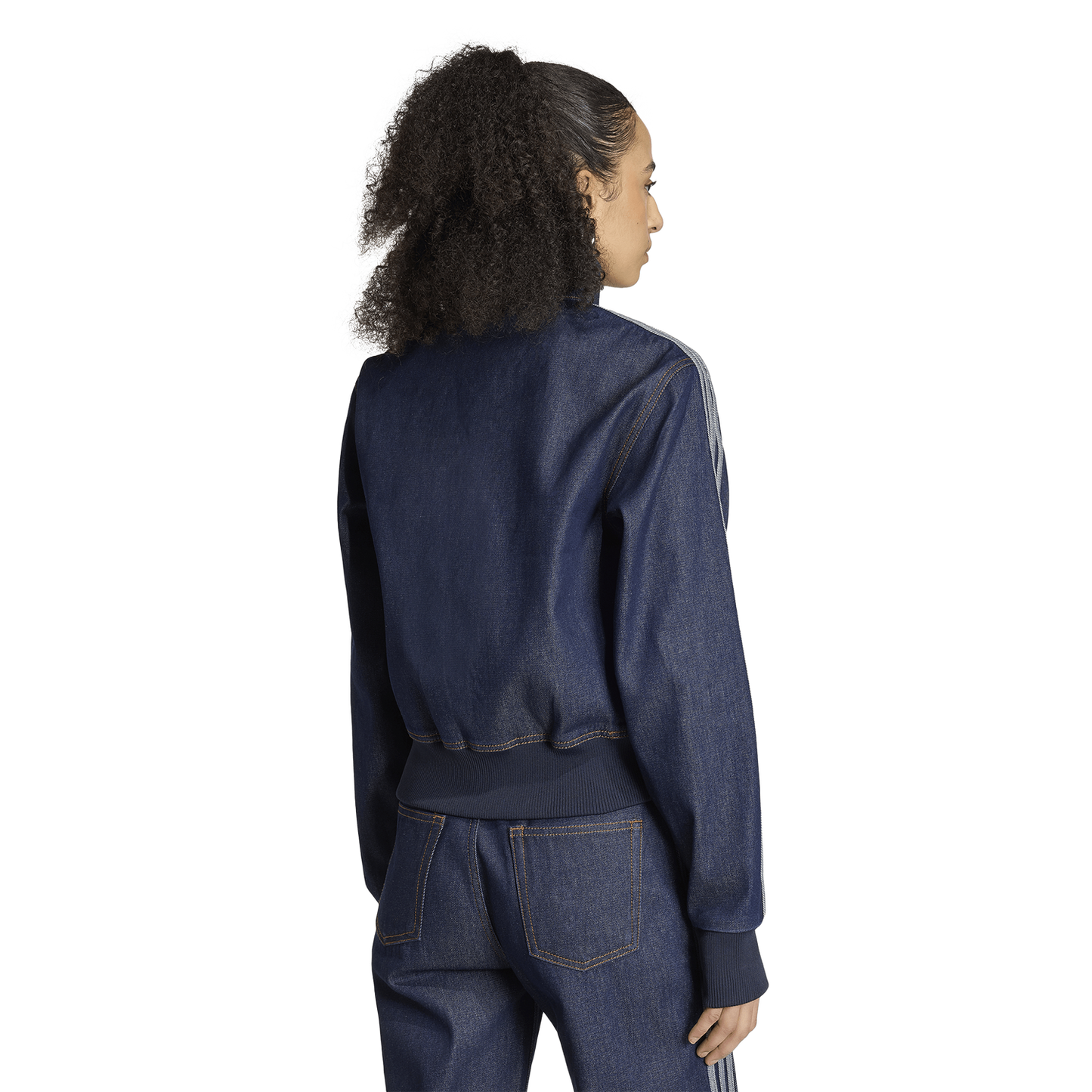adidas FB Track Top Denim - Women's - Indigo Denim
