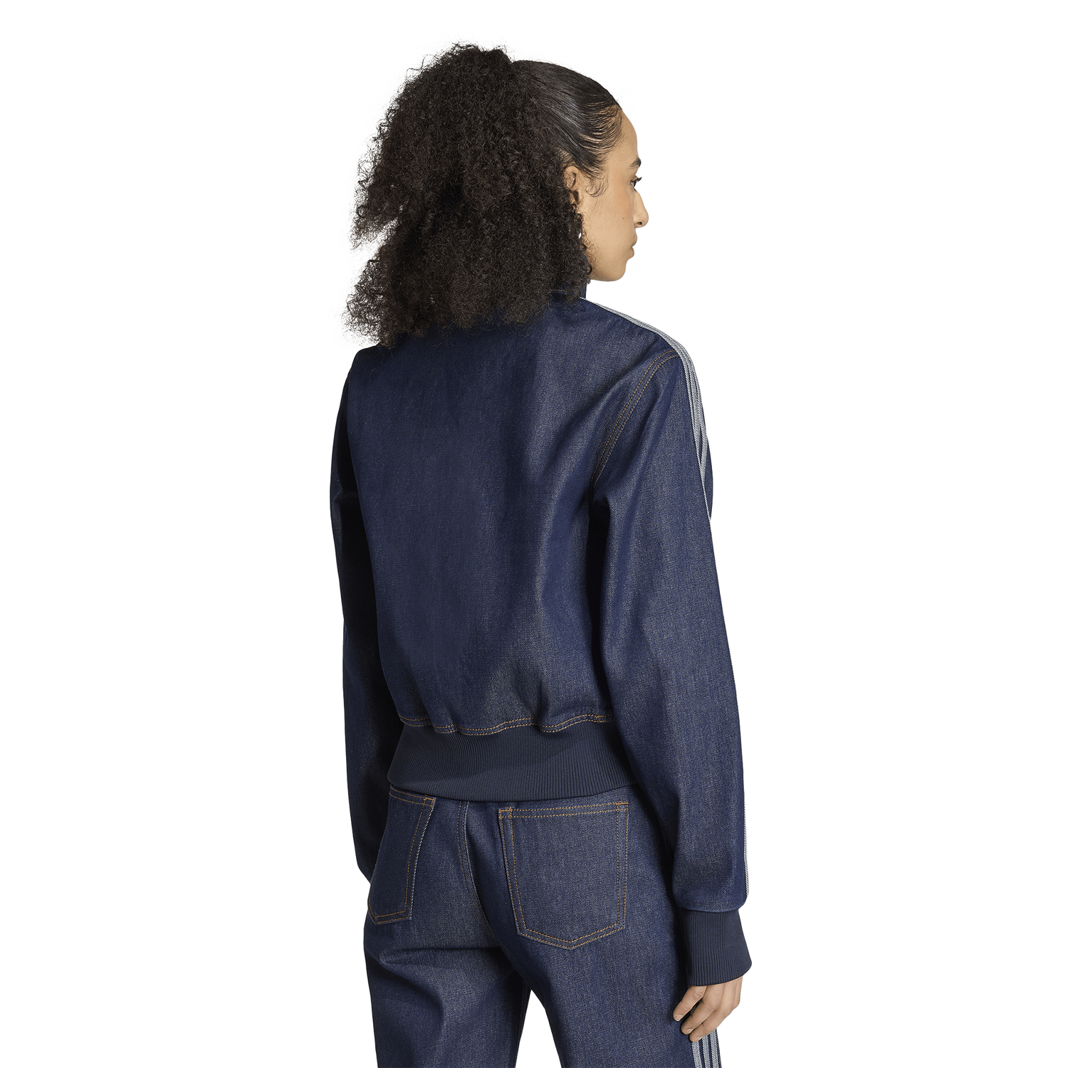 adidas FB Track Top Denim - Women's - Indigo Denim