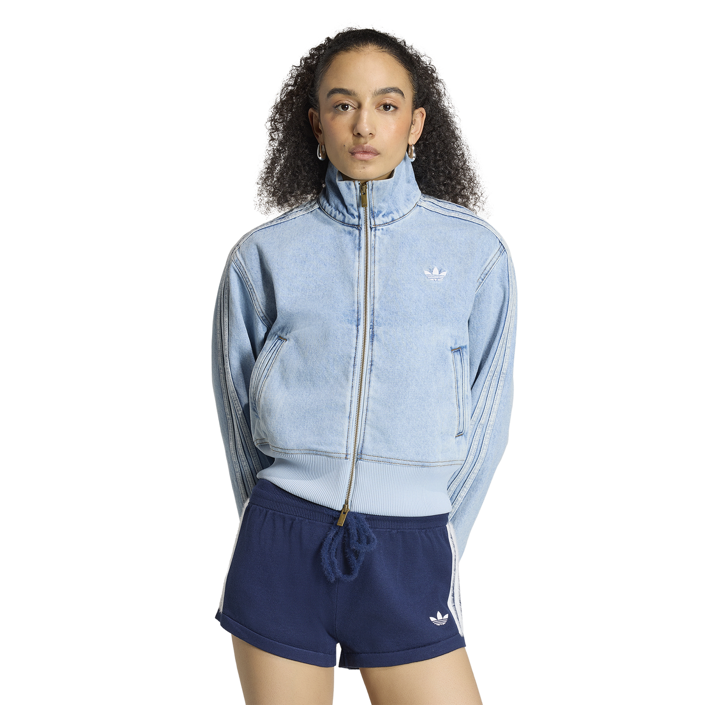adidas FB Track Top Denim - Women's - Light Denim