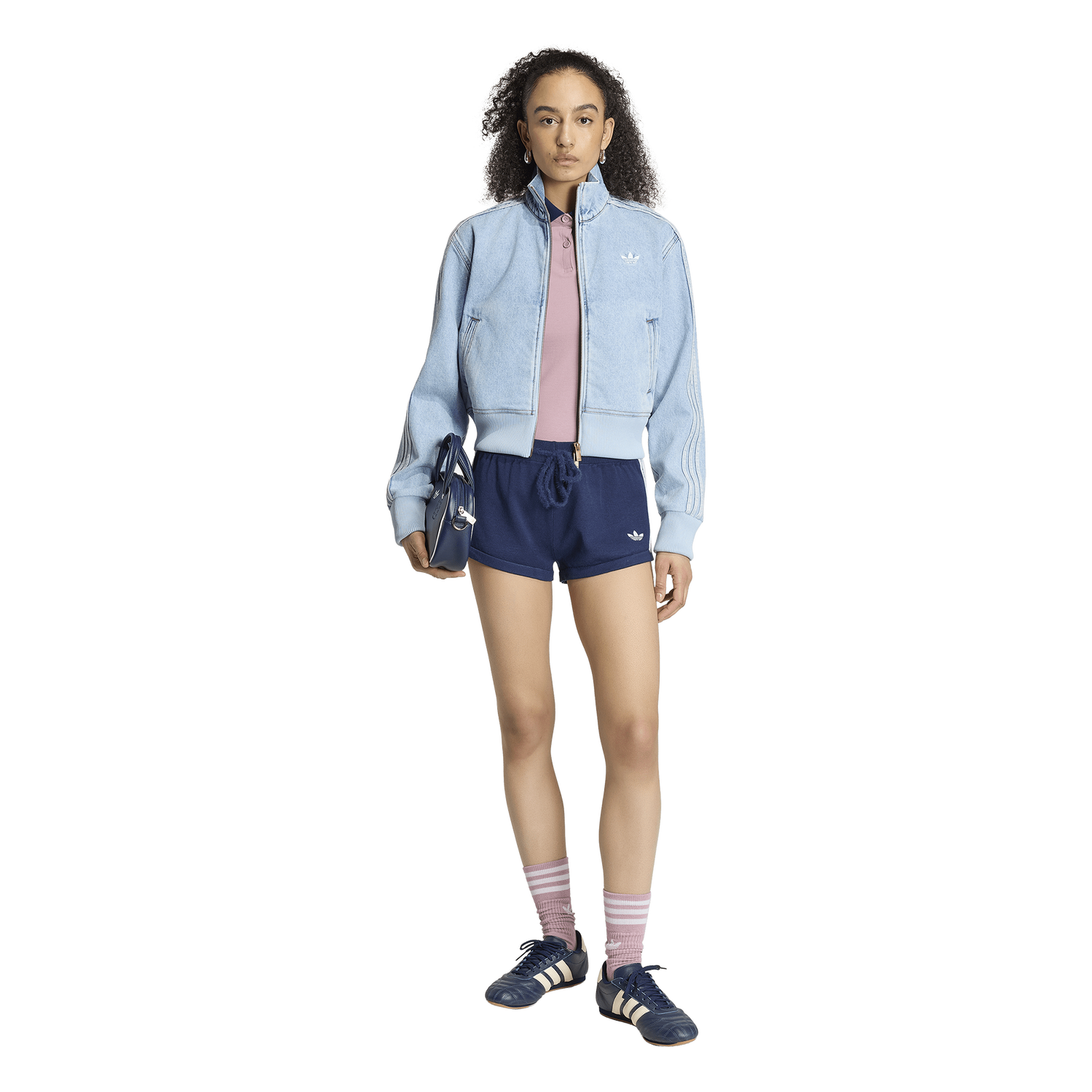 adidas FB Track Top Denim - Women's - Light Denim