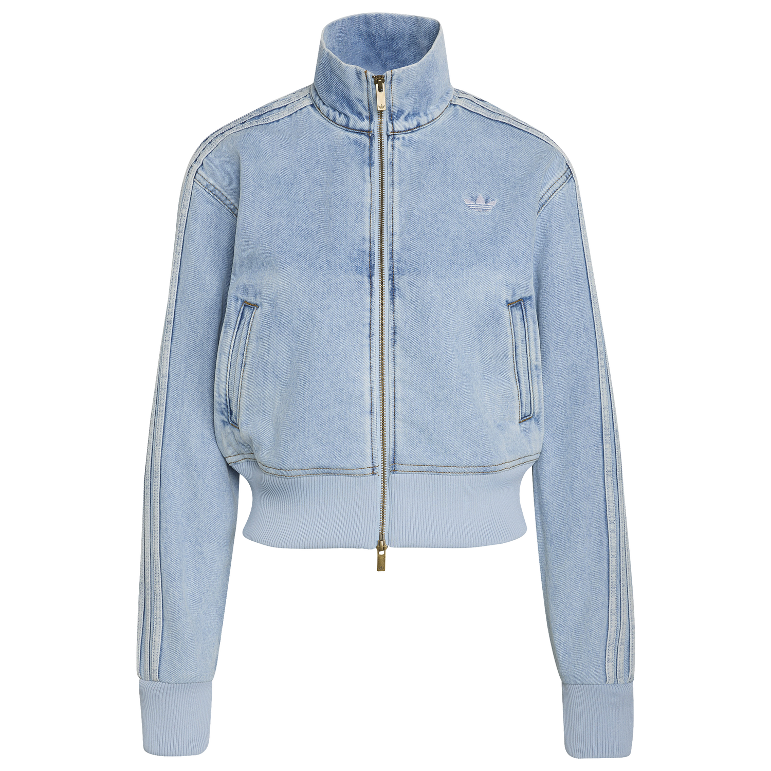 adidas FB Track Top Denim - Women's - Light Denim