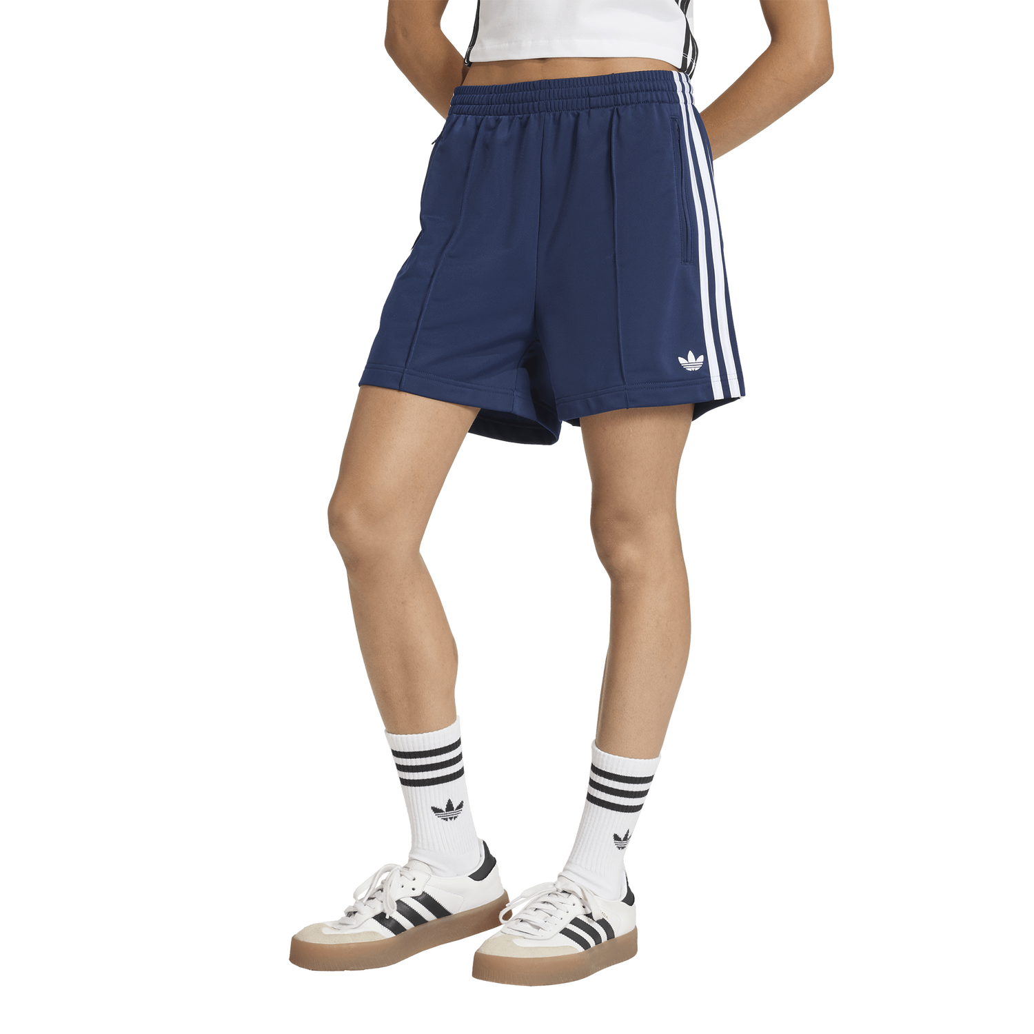 adidas FB Short - Women's - White/Night Indigo