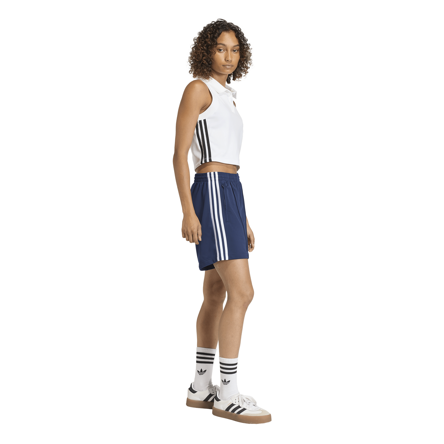 adidas FB Short - Women's - White/Night Indigo