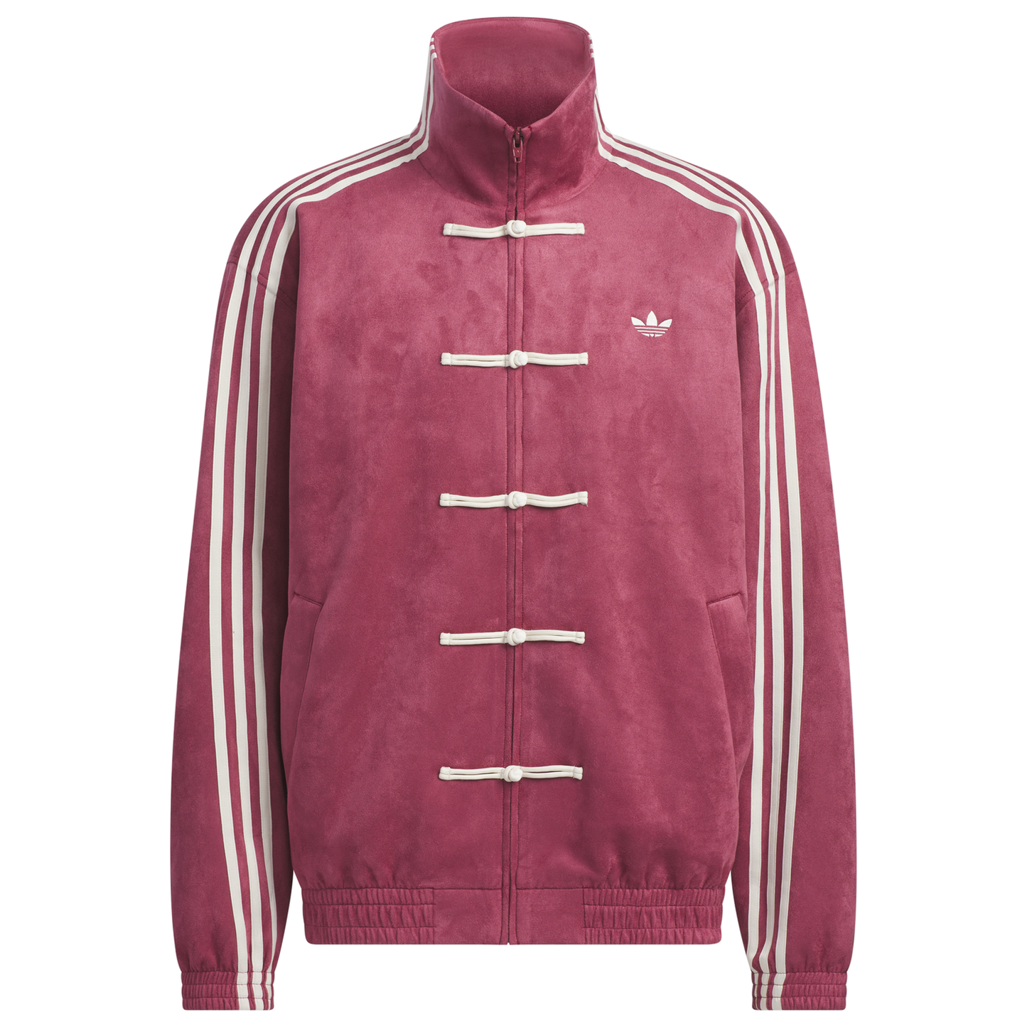 adidas Chinese New Year Jacket - Men's - Collegiate Burgundy/White