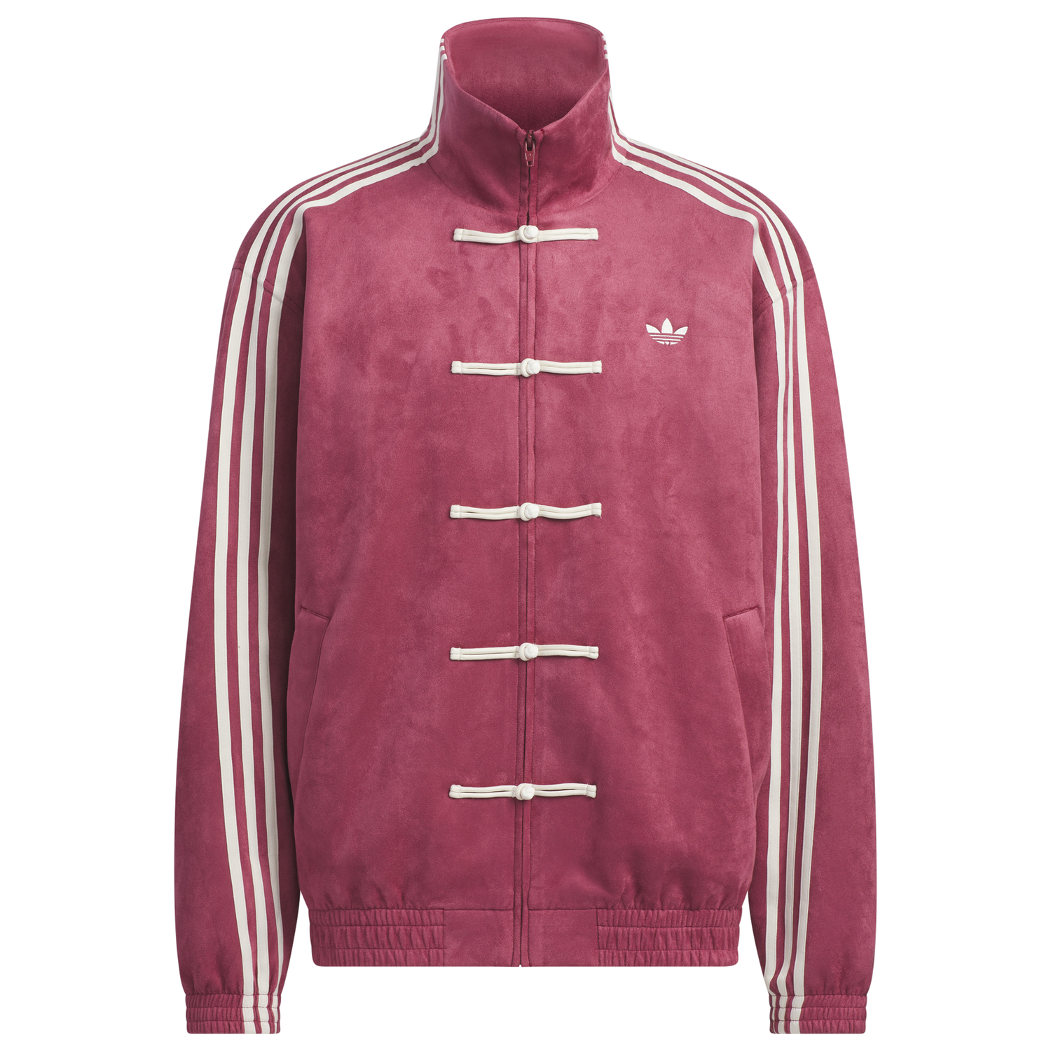 adidas Chinese New Year Jacket - Men's - Collegiate Burgundy/White