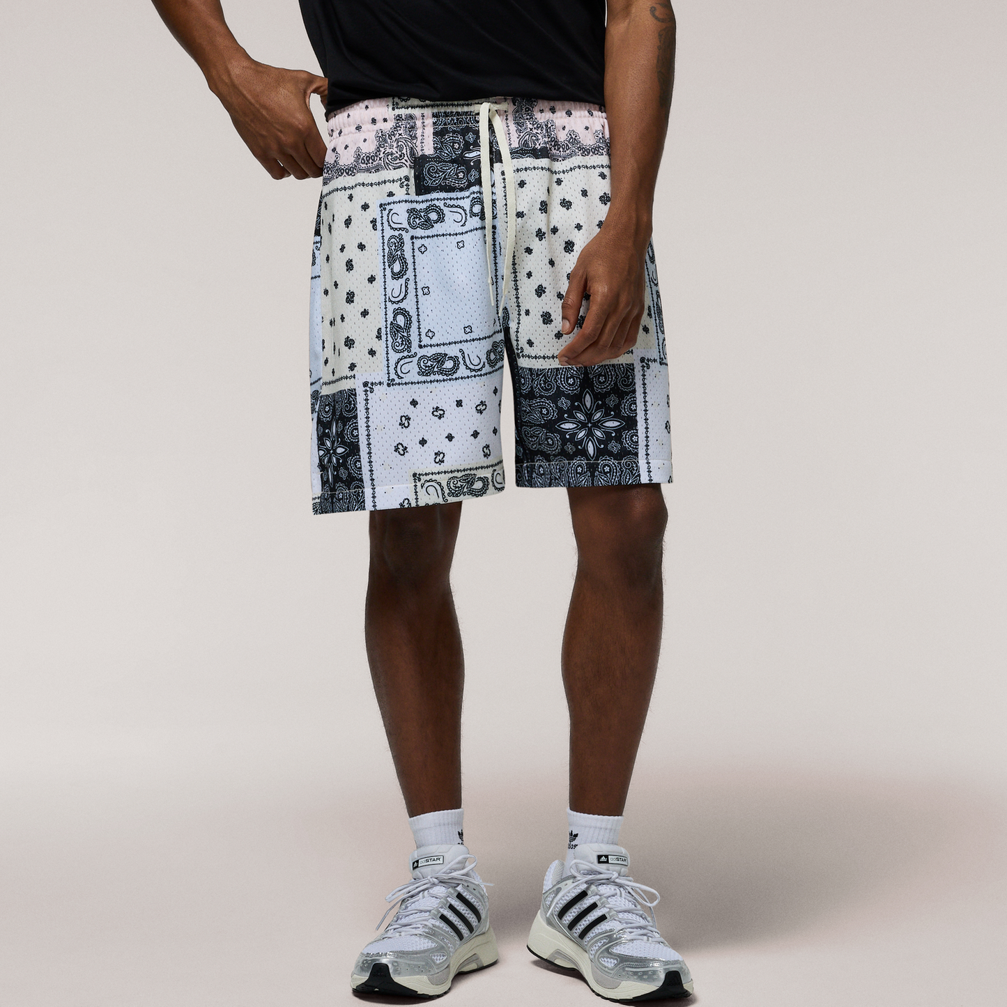 LCKR Brentwood Mesh Shorts - Men's - Patchwork/Paisley