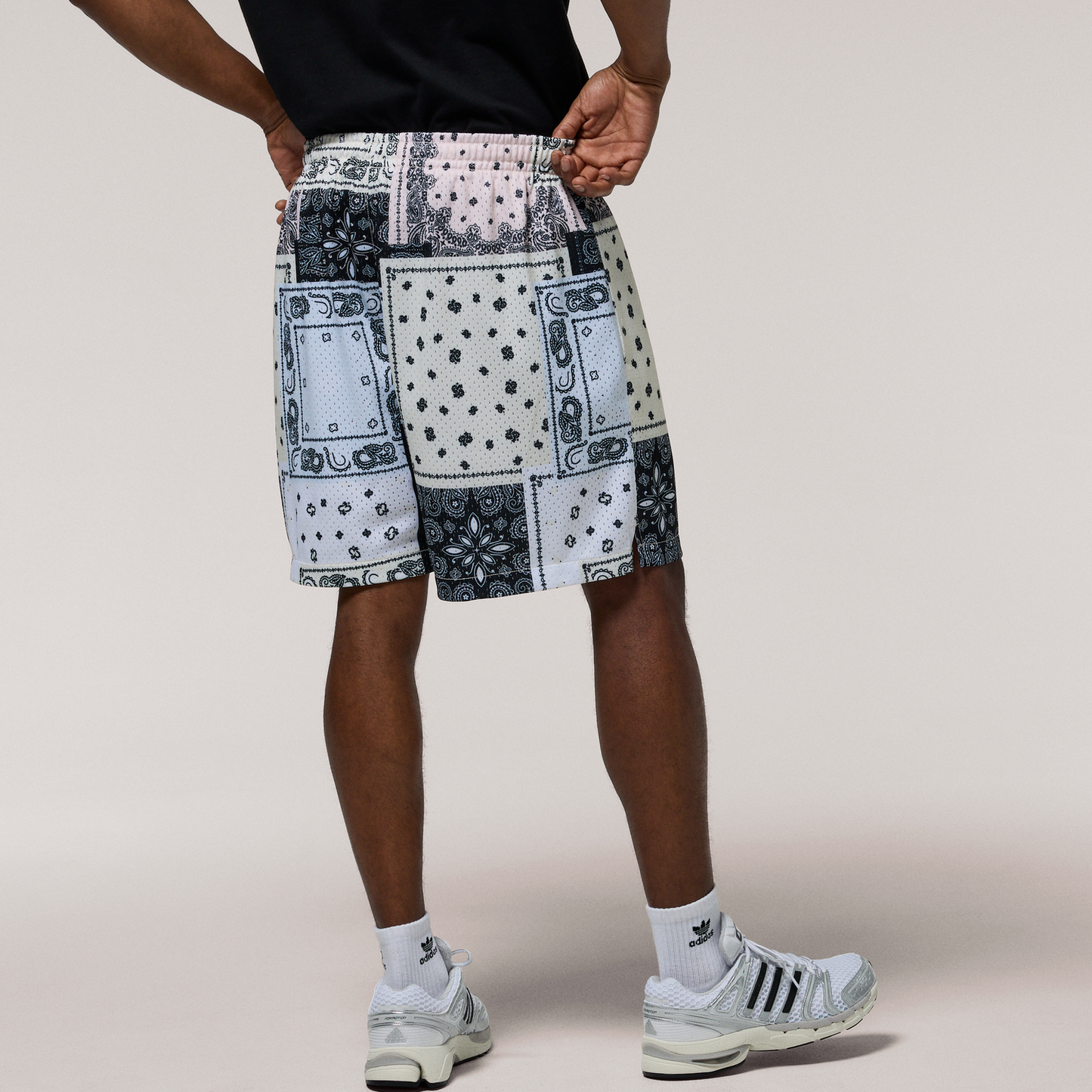 LCKR Brentwood Mesh Shorts - Men's - Patchwork/Paisley