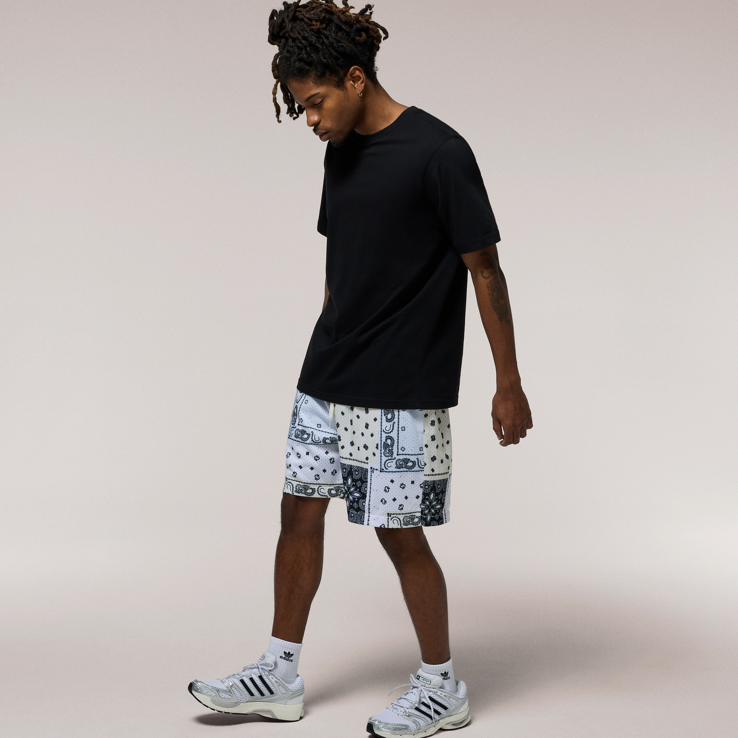 LCKR Brentwood Mesh Shorts - Men's - Patchwork/Paisley