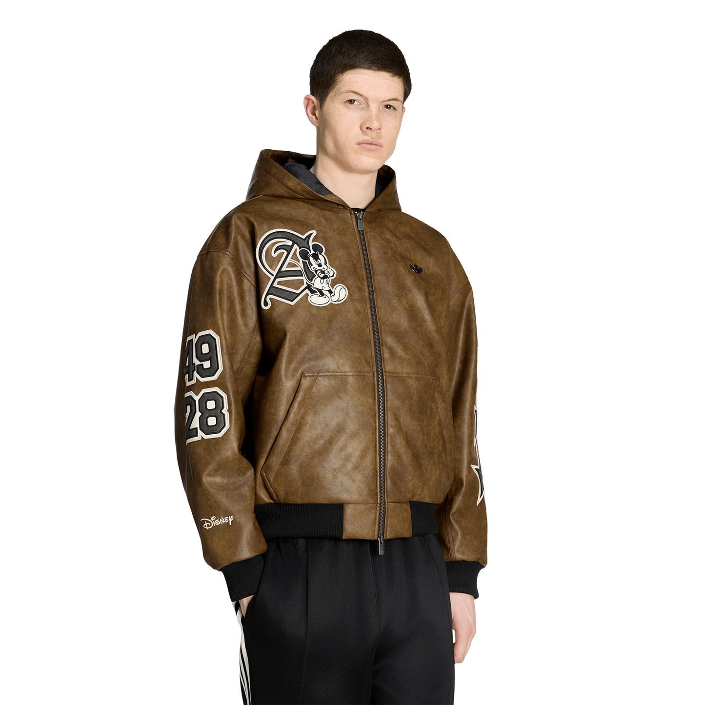 adidas Originals x Disney Mickey Mouse Jacket - Men's - Aurora Coffee