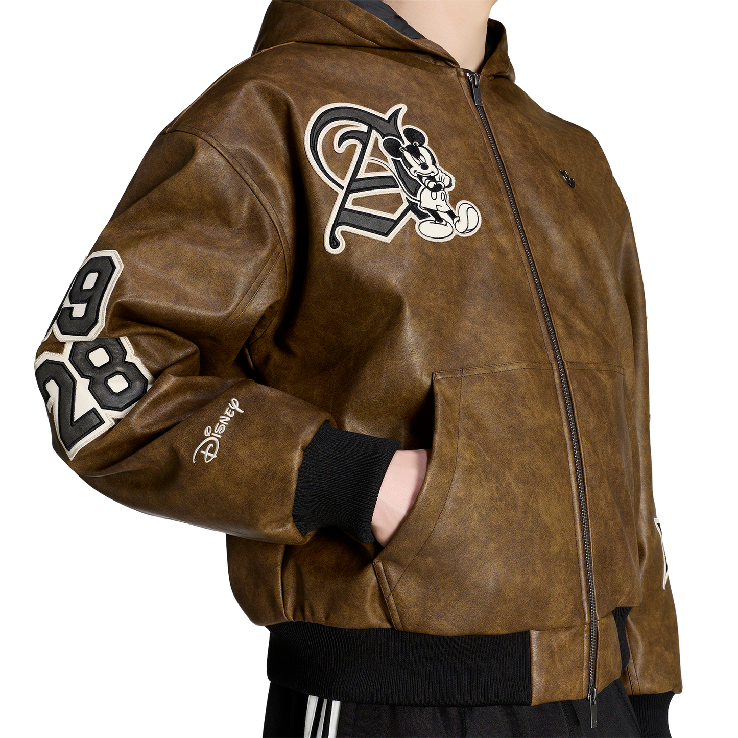 adidas Originals x Disney Mickey Mouse Jacket - Men's - Aurora Coffee