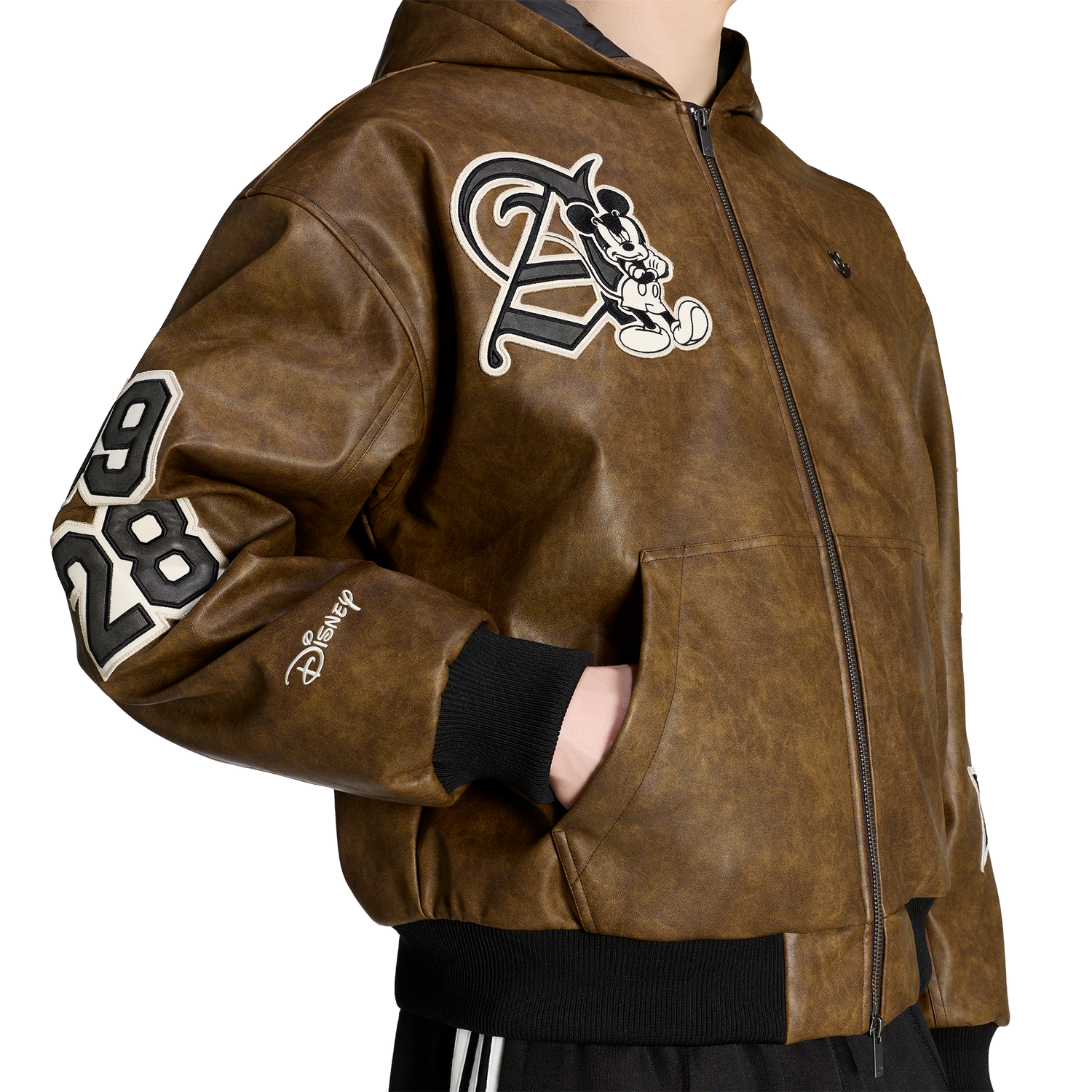 adidas Originals x Disney Mickey Mouse Jacket - Men's - Aurora Coffee