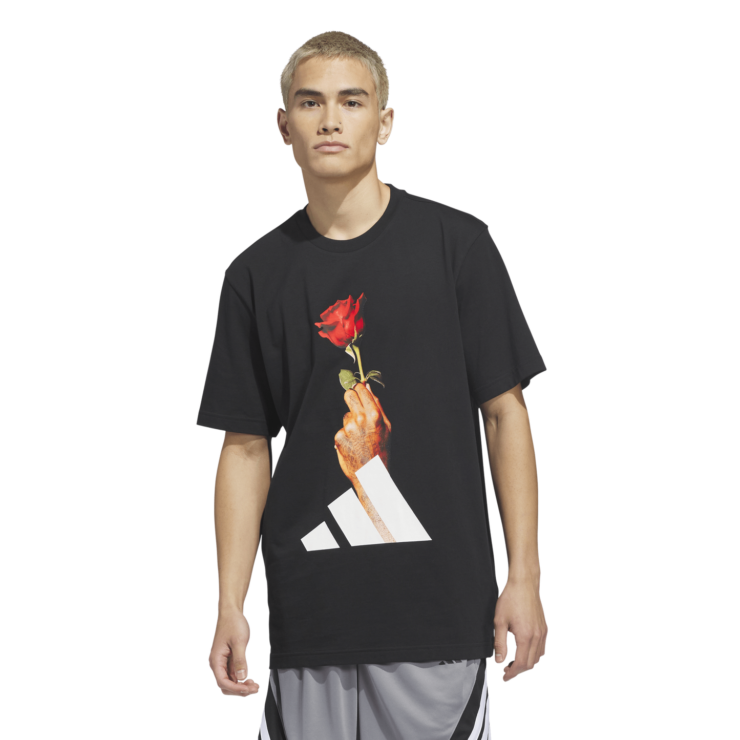adidas D Rose Graphic T-Shirt - Men's - Red/Black