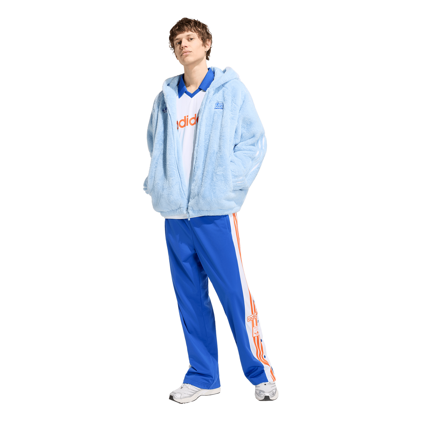 adidas Originals x Care Bears Fur Jacket - Men's - Clear Sky