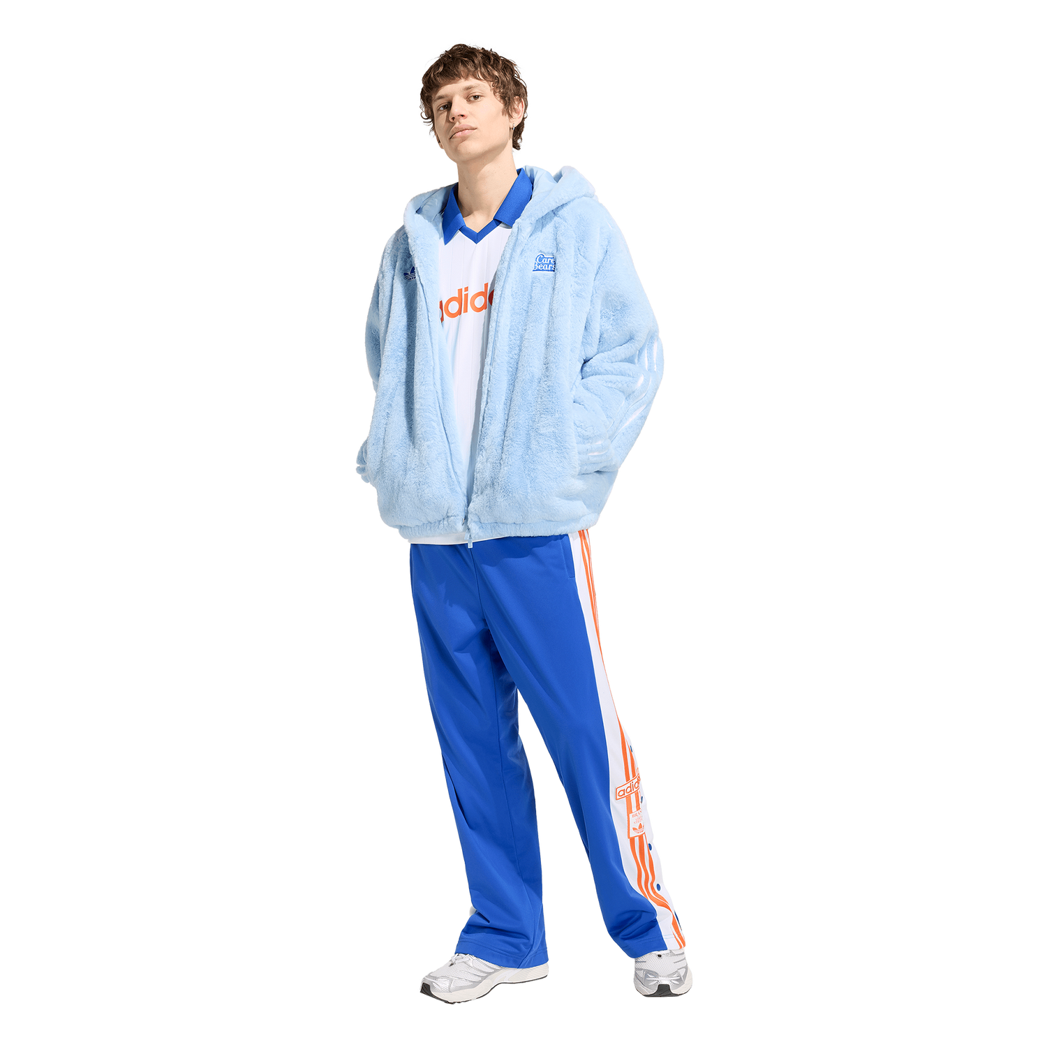 adidas Originals x Care Bears Fur Jacket - Men's - Clear Sky