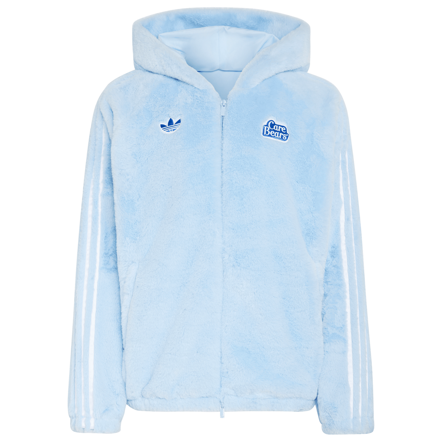 adidas Originals x Care Bears Fur Jacket - Men's - Clear Sky