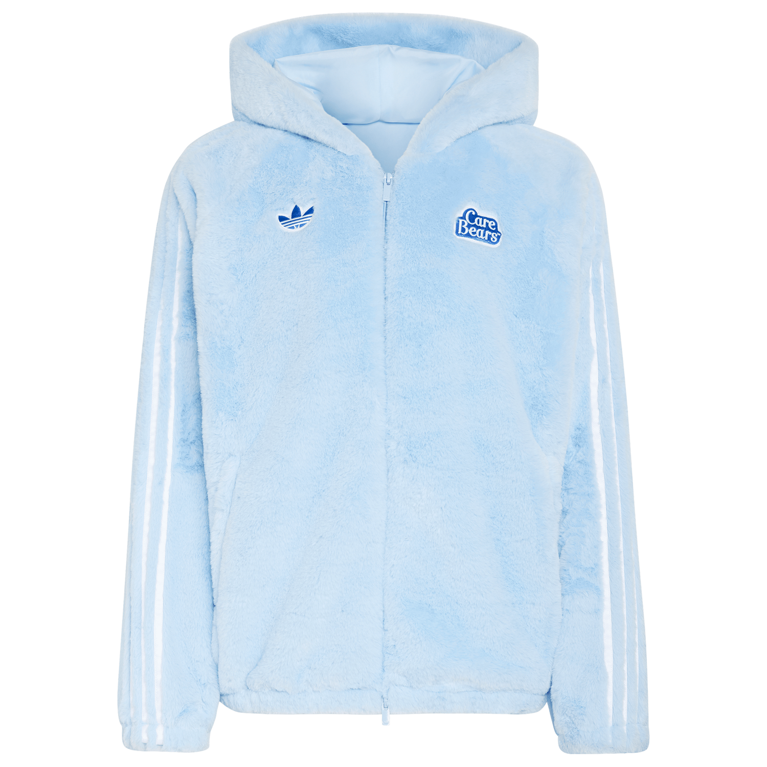 adidas Originals x Care Bears Fur Jacket - Men's - Clear Sky