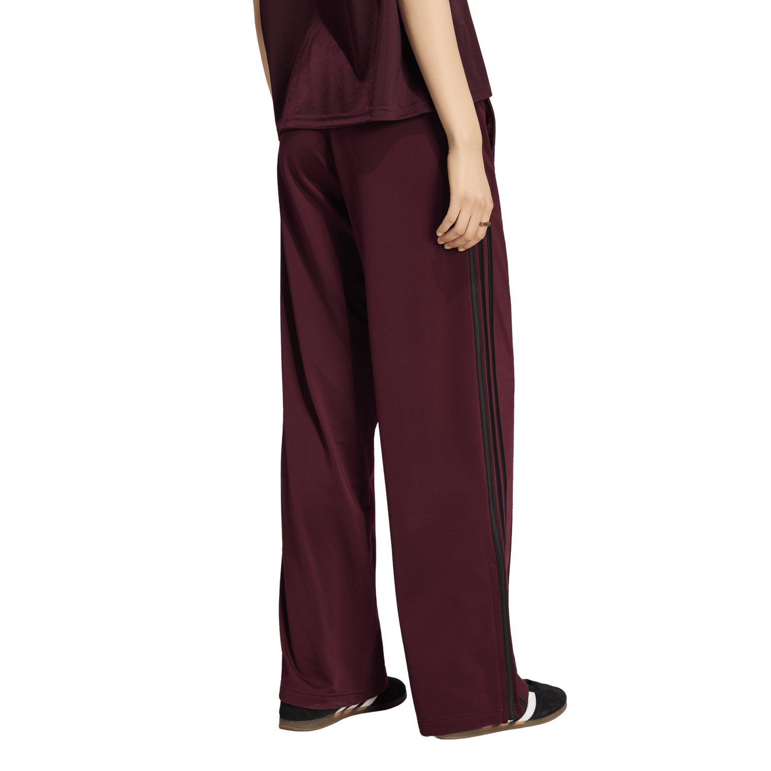 adidas Originals Adicolor Classics Firebird Track Pants - Women's - Maroon/Black