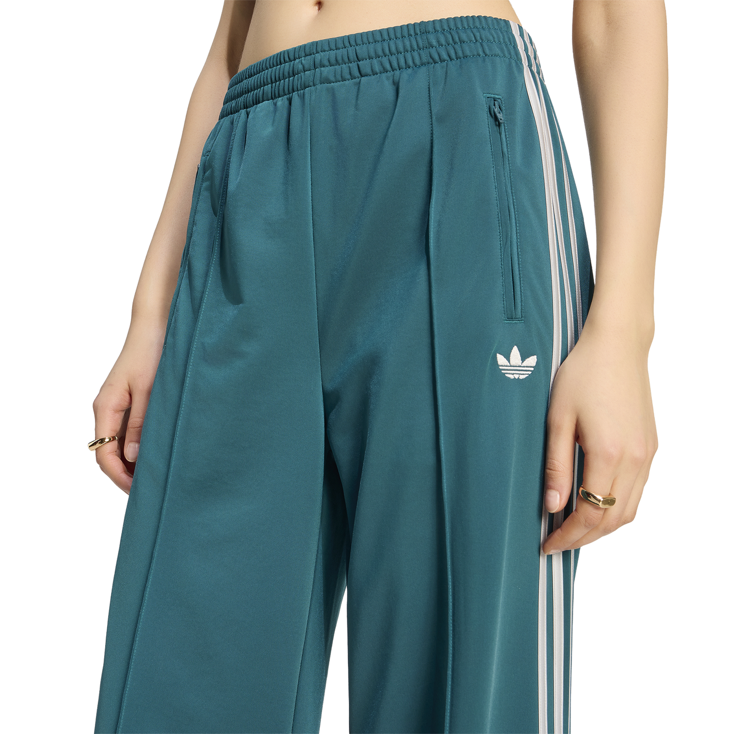 adidas Originals Adicolor Classics Firebird Track Pants - Women's - Grey/Rich Green