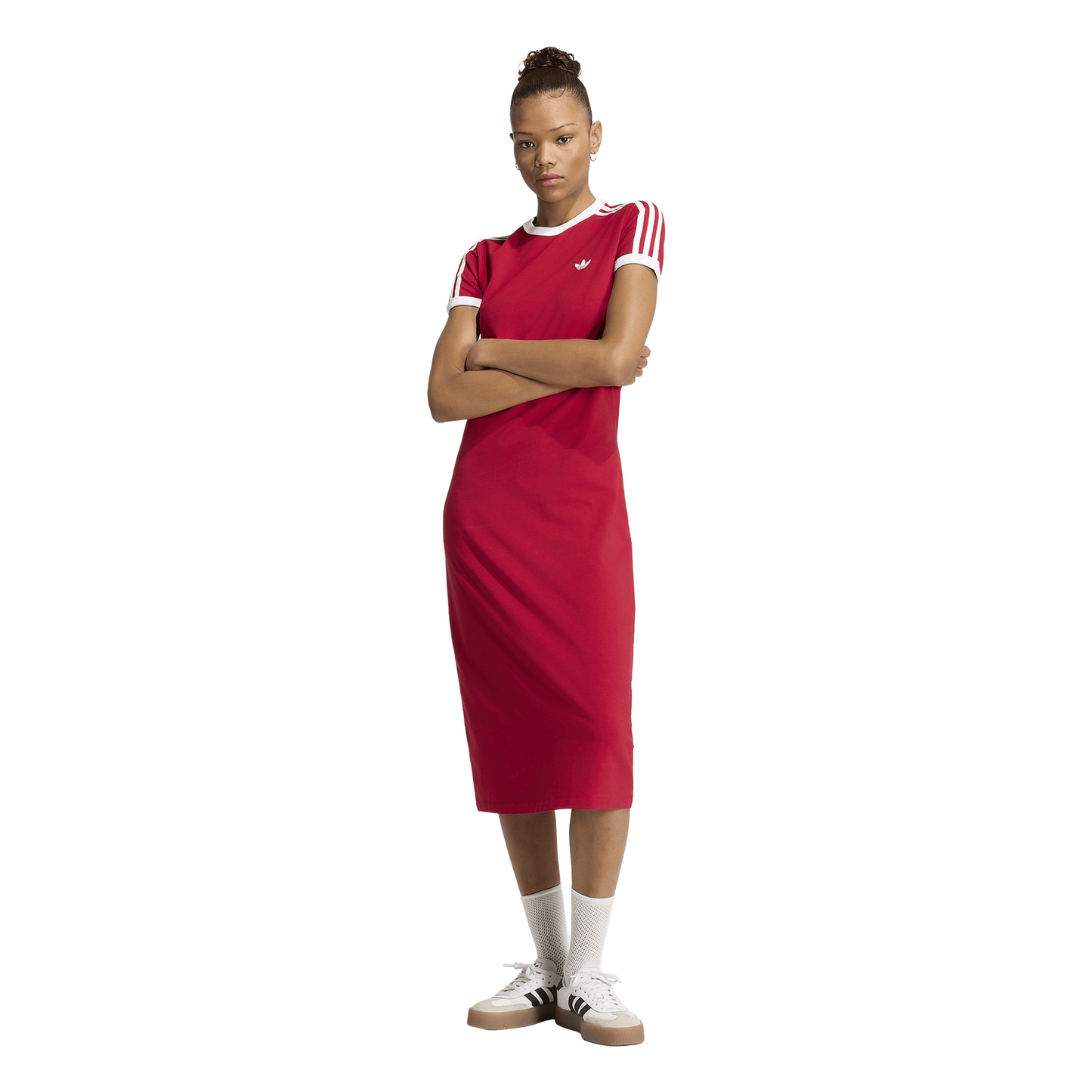adidas 3S Dress - Women's - Team Victory Red/White