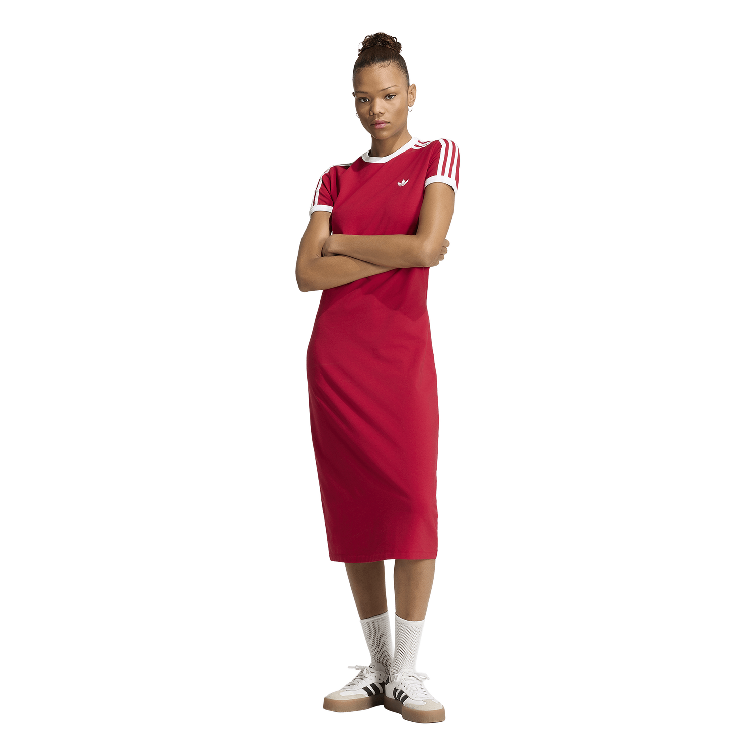 adidas 3S Dress - Women's - Team Victory Red/White