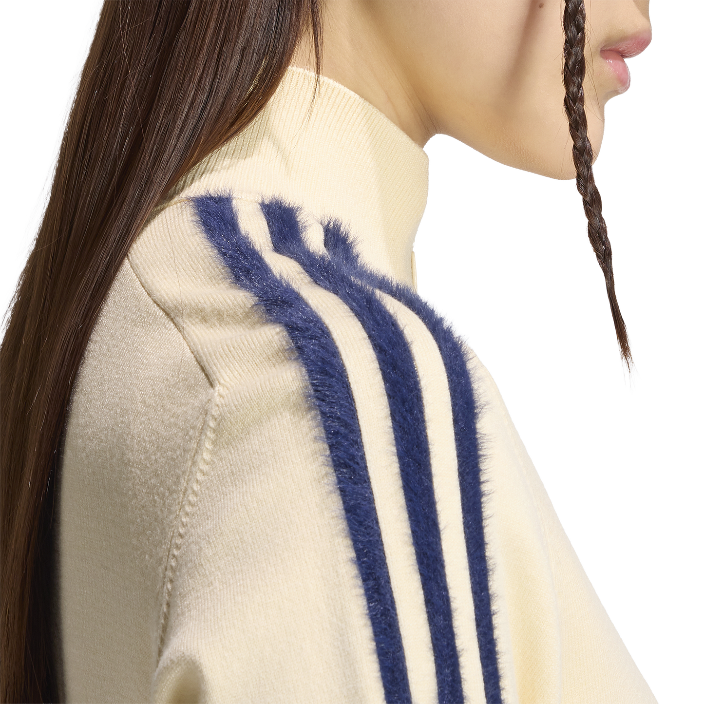 adidas Originals Firebird Knit Track Top - Women's - Night Indigo/Warm Vanilla