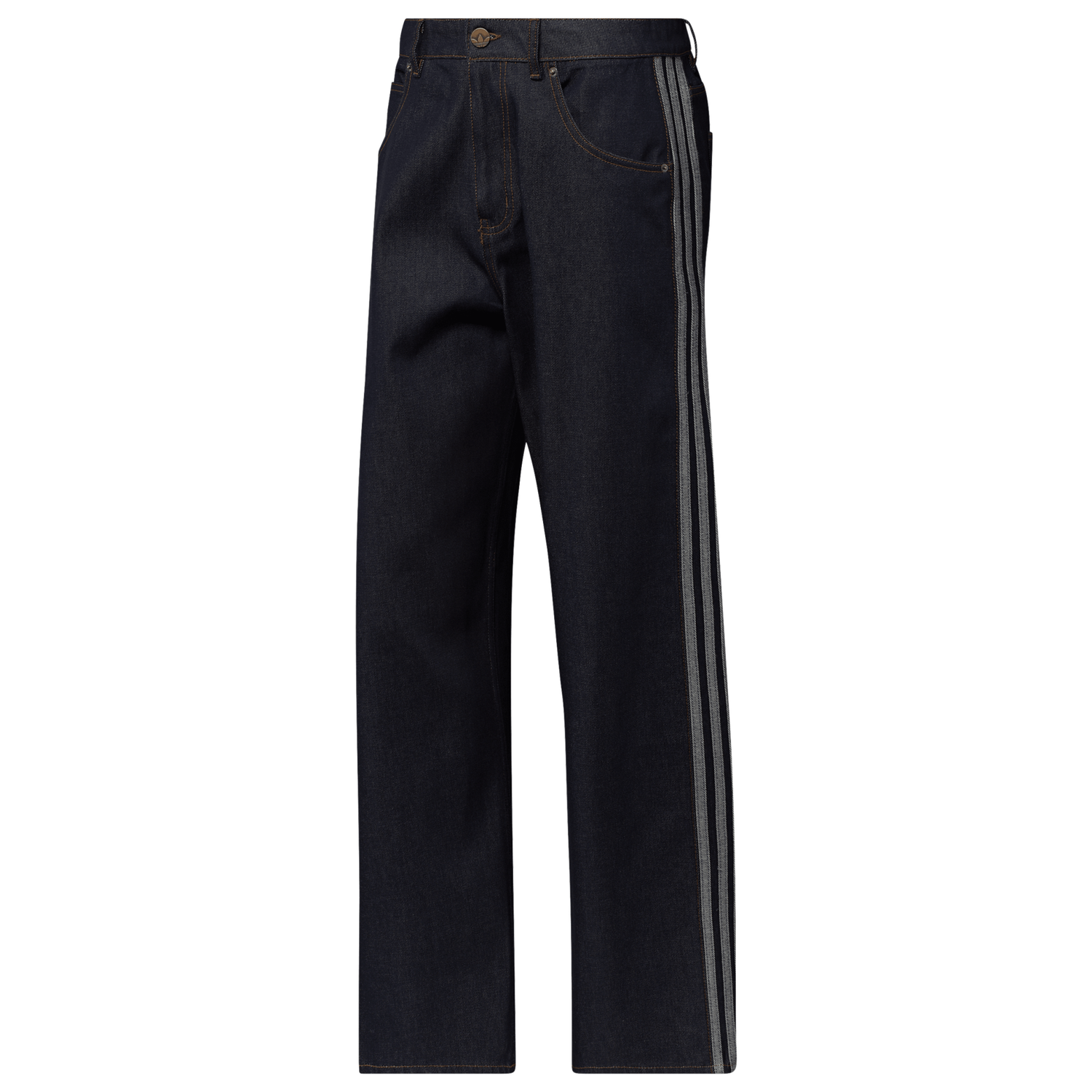 adidas Originals Adicolor Firebird Denim Jeans - Men's - White/Indigo