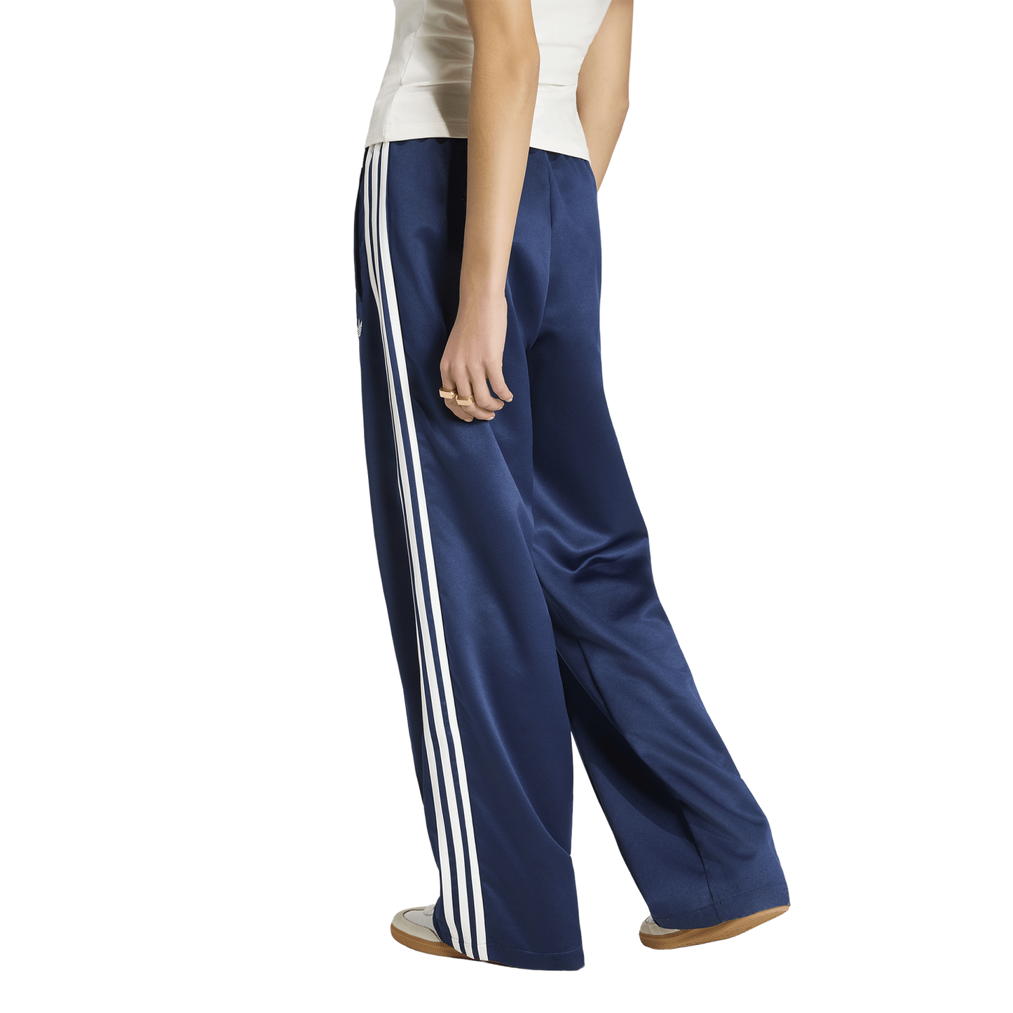 adidas Originals Superstar Satin Loose Track Pants - Women's - Night Indigo/White