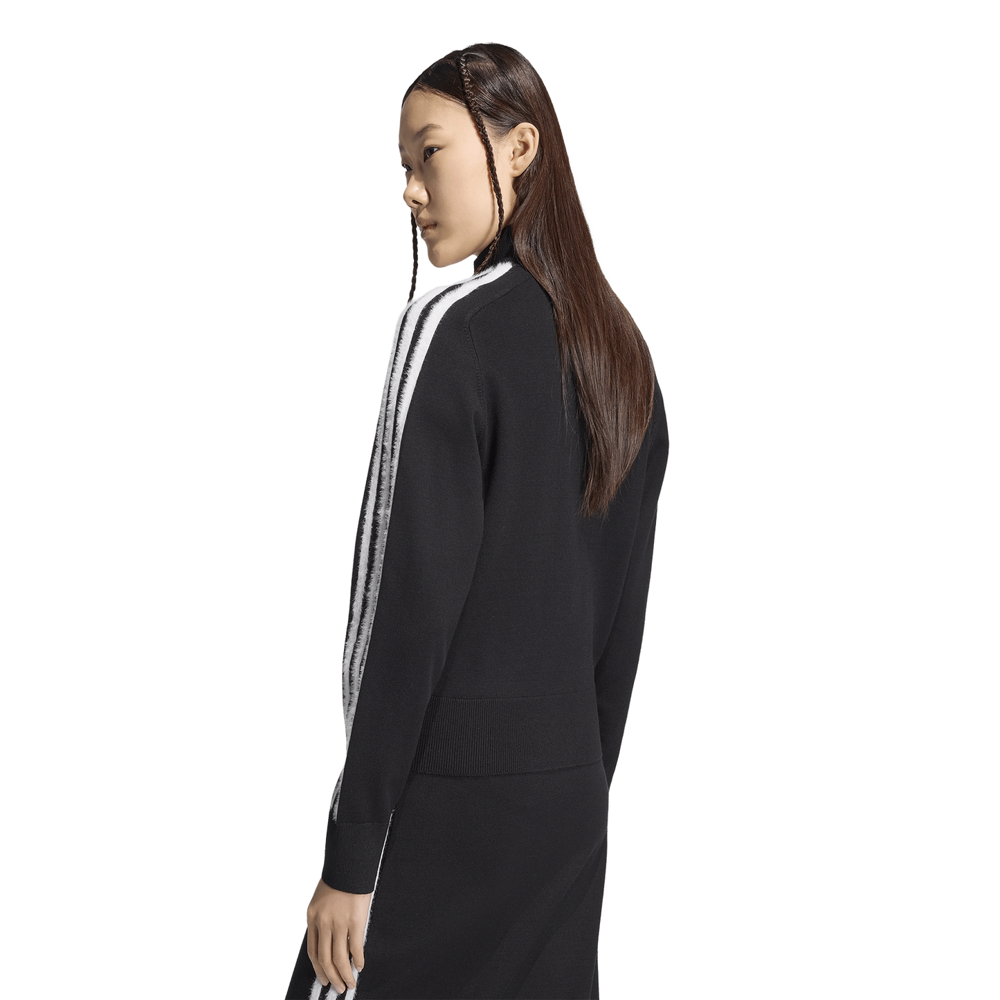 adidas Originals Firebird Knit Track Top - Women's - Black/White