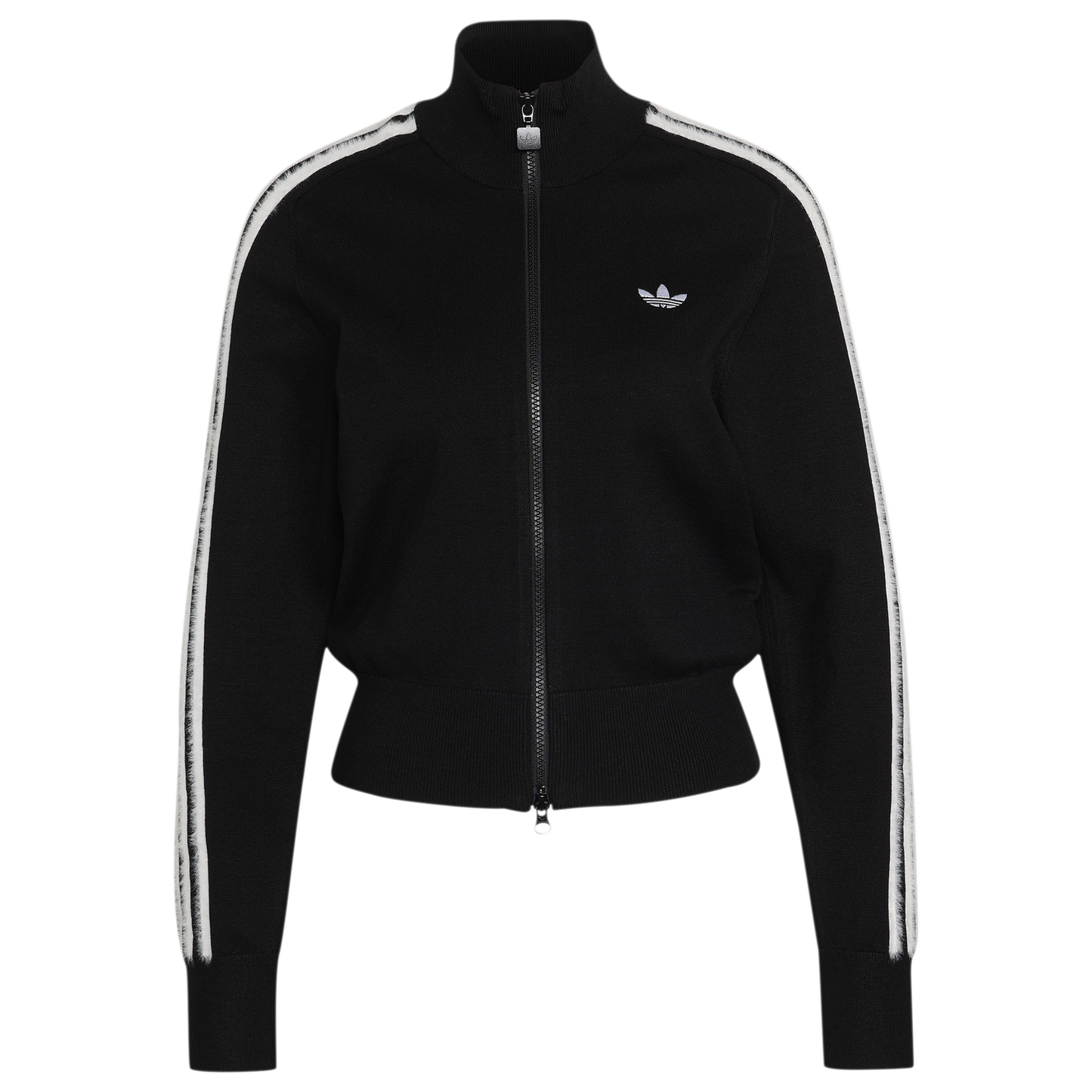 adidas Originals Firebird Knit Track Top - Women's - Black/White
