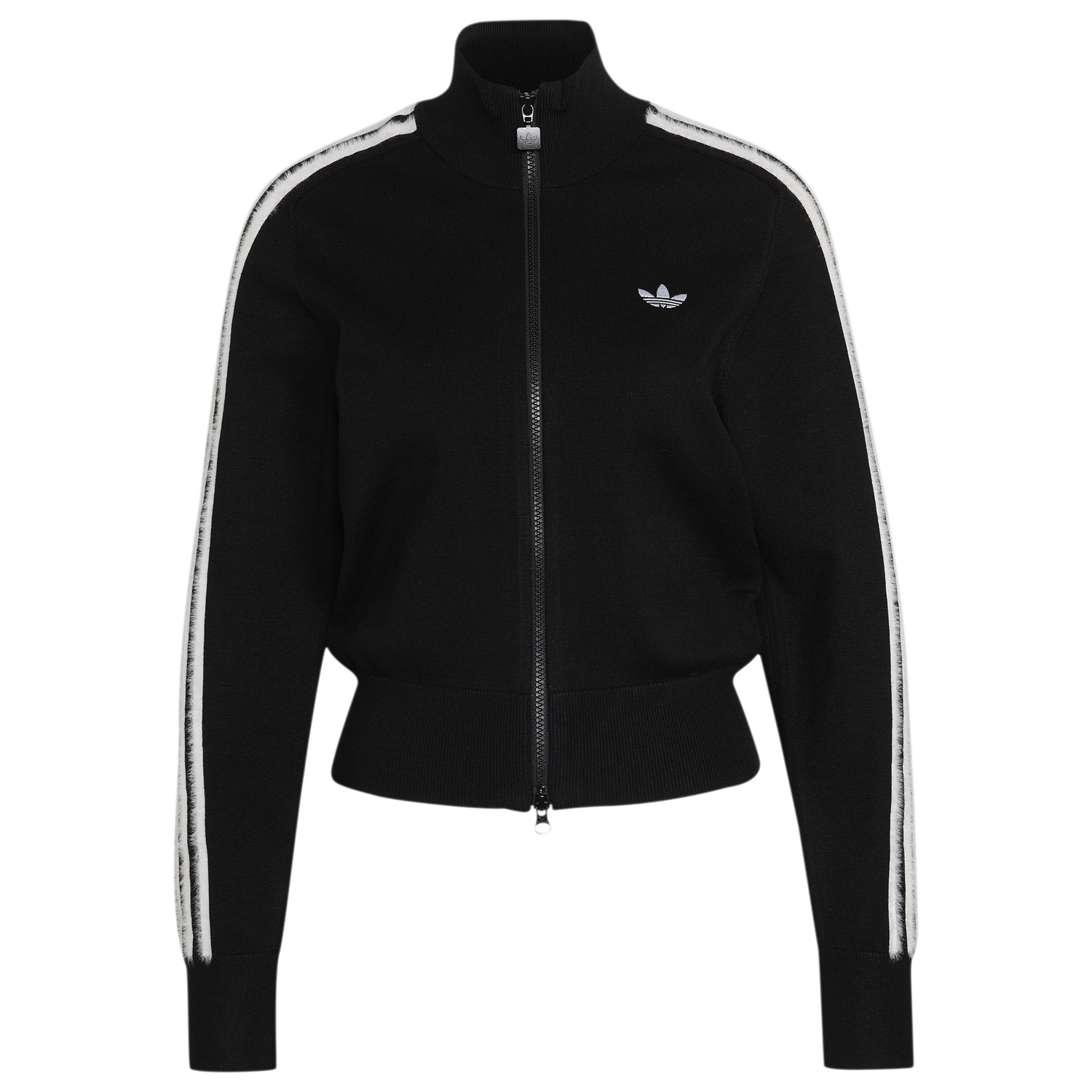 adidas Originals Firebird Knit Track Top - Women's - Black/White