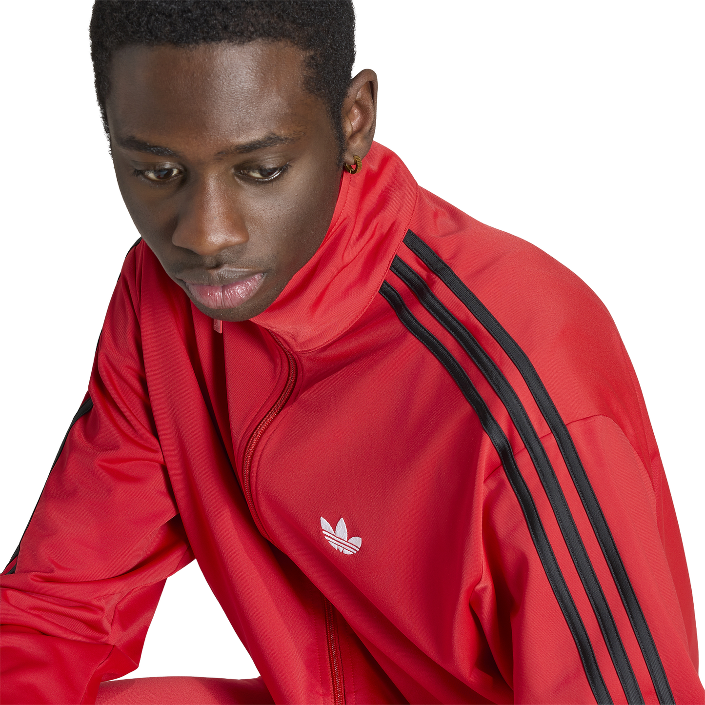 adidas Firebird Track Top - Men's - Vivid Red