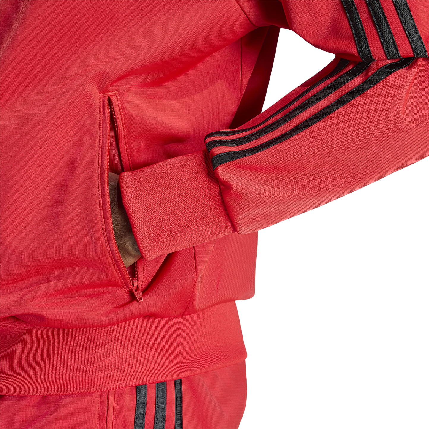 adidas Firebird Track Top - Men's - Vivid Red
