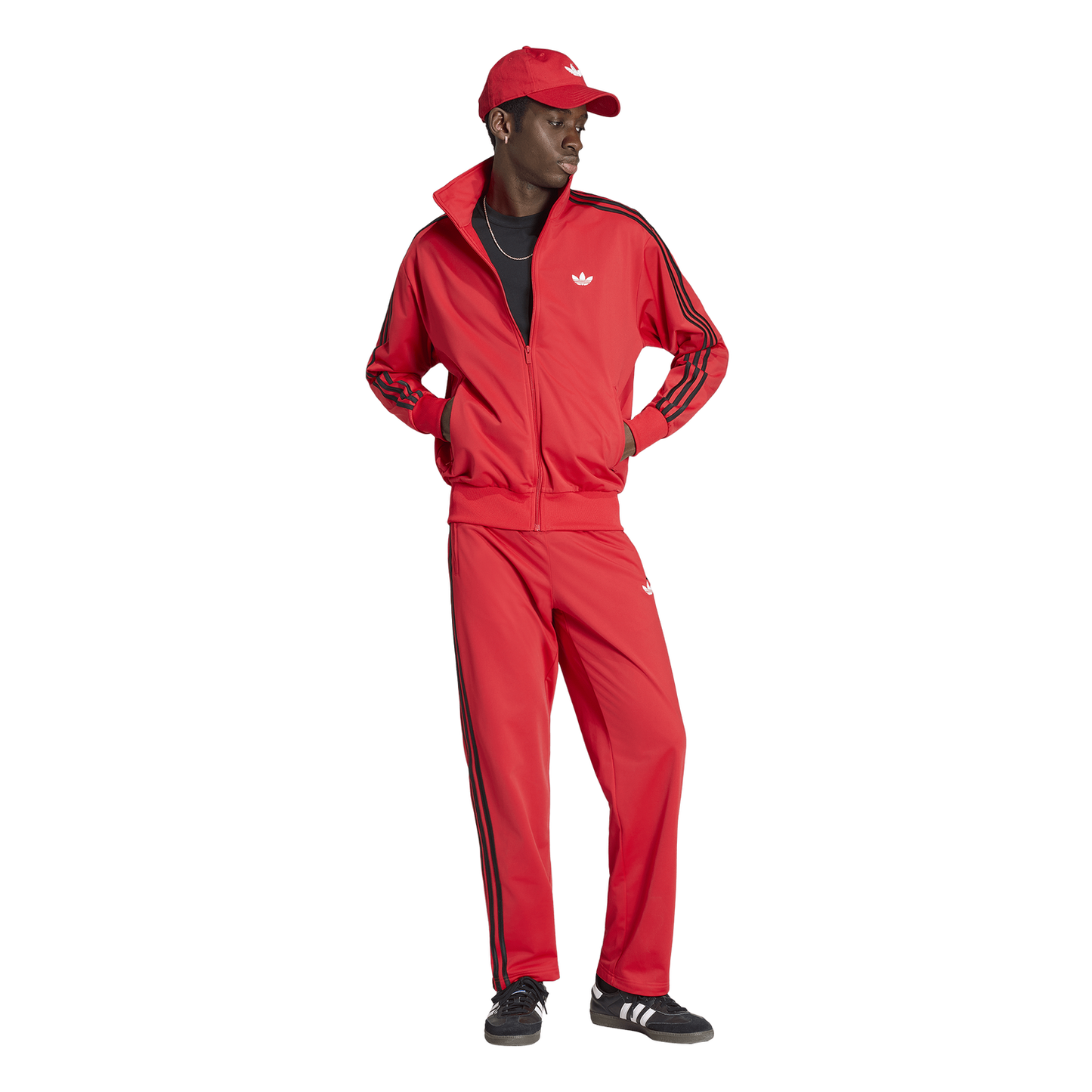 adidas Firebird Track Top - Men's - Vivid Red