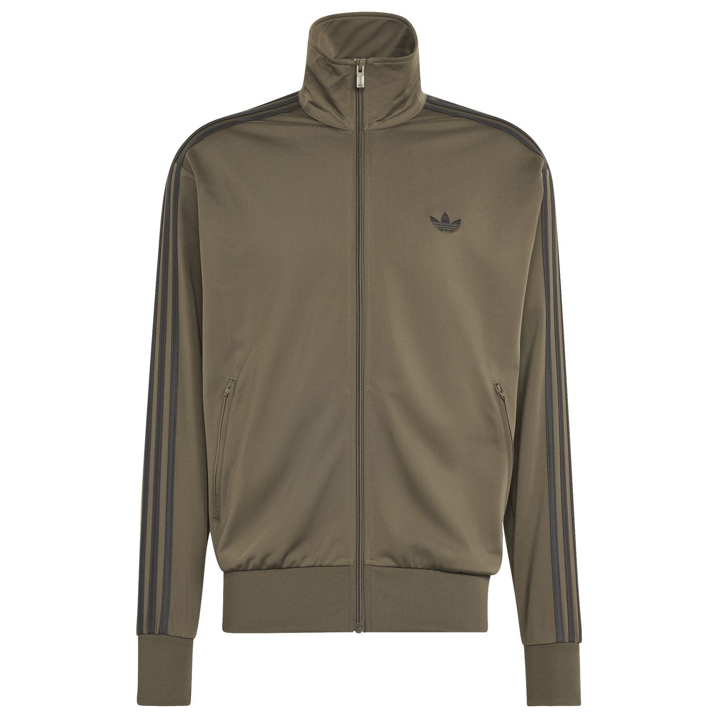 adidas Firebird Track Top - Men's - Black/Olive Branch