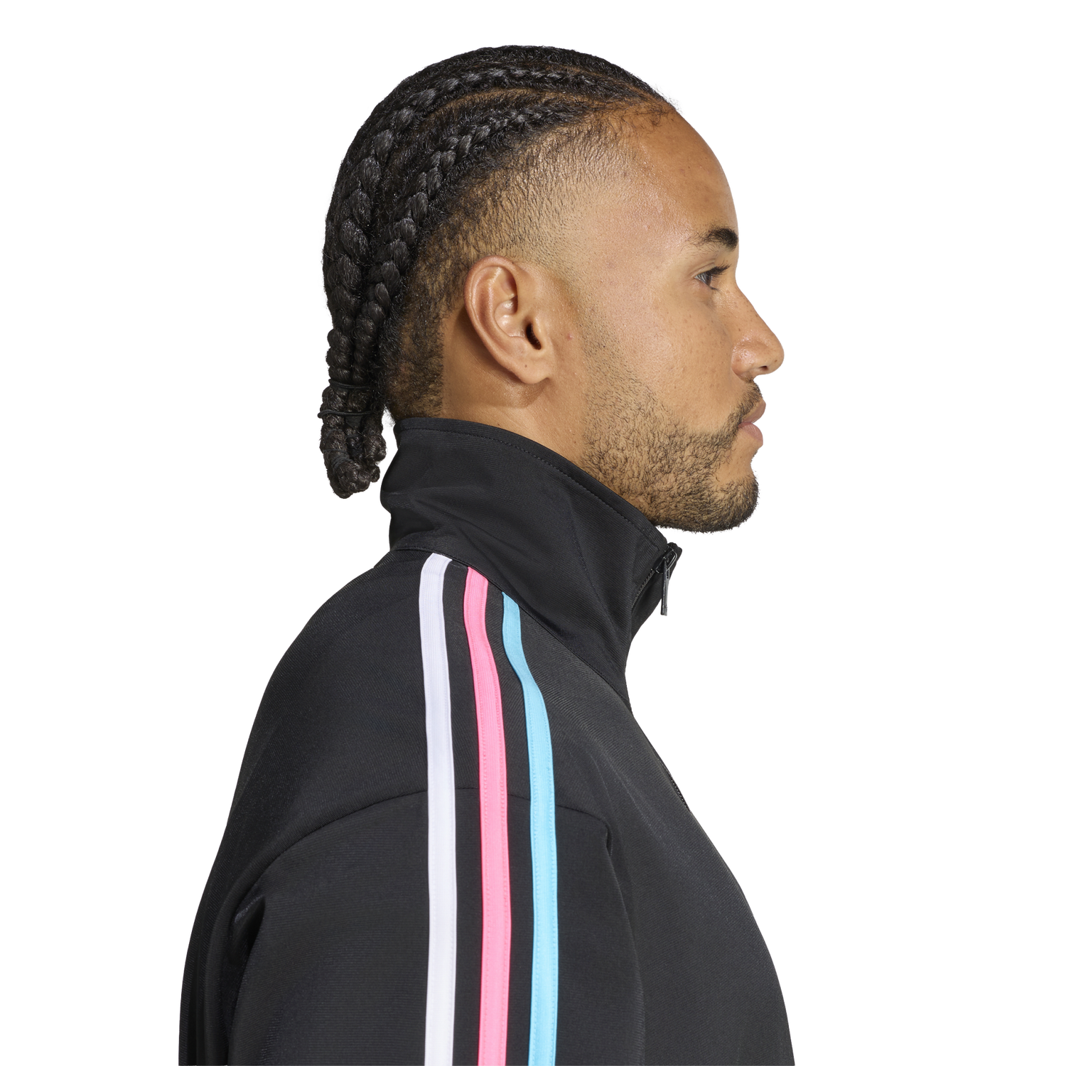adidas Firebird Track Top - Men's - Black/Multicolor