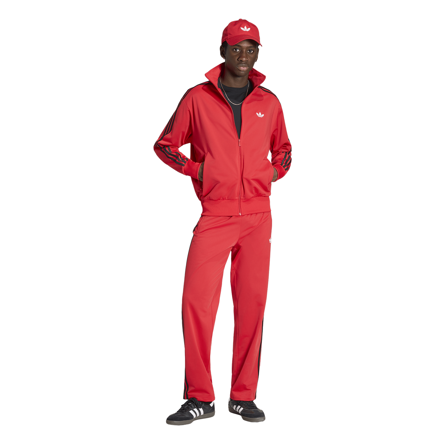 adidas Firebird Track Pants - Men's - Vivid Red