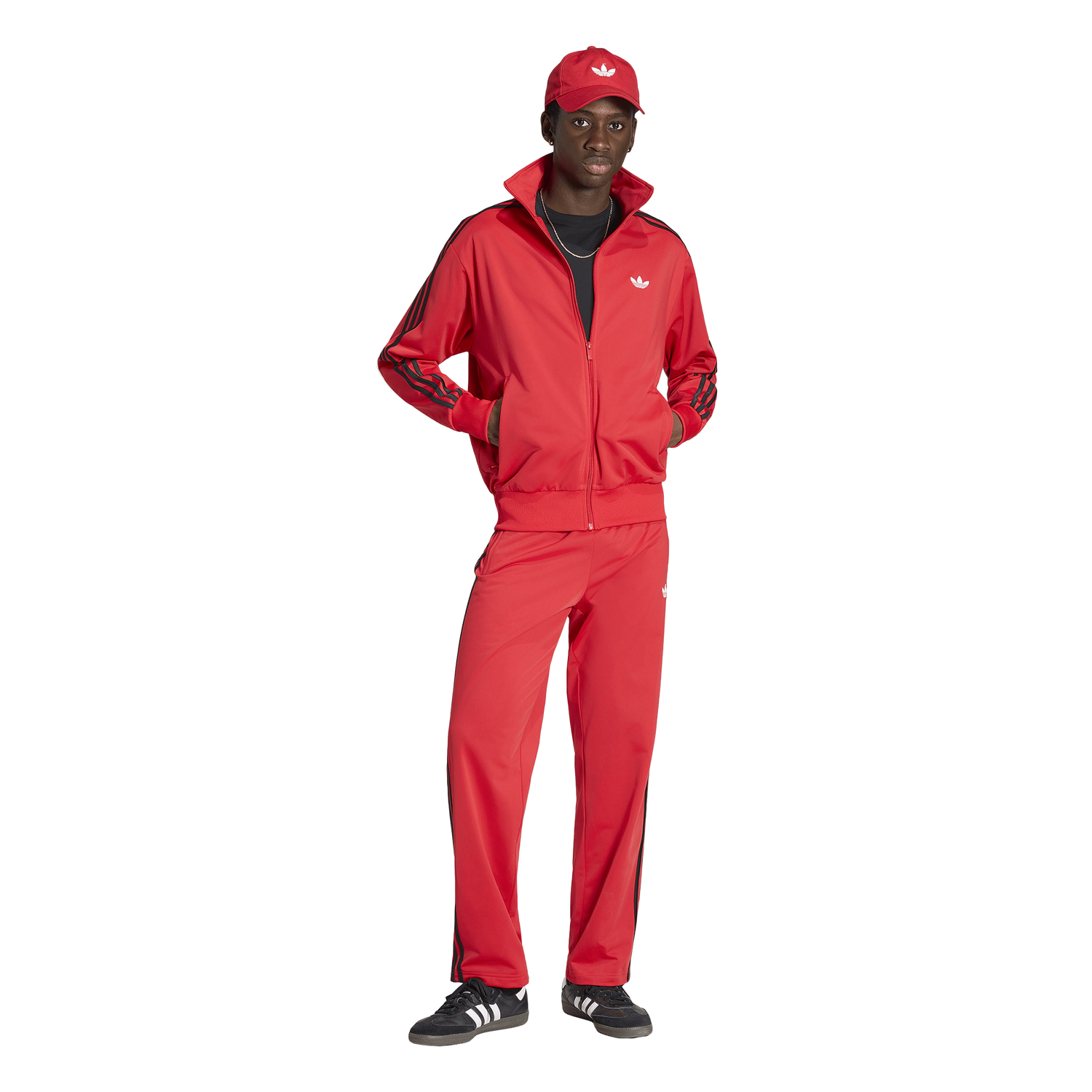 adidas Firebird Track Pants - Men's - Vivid Red