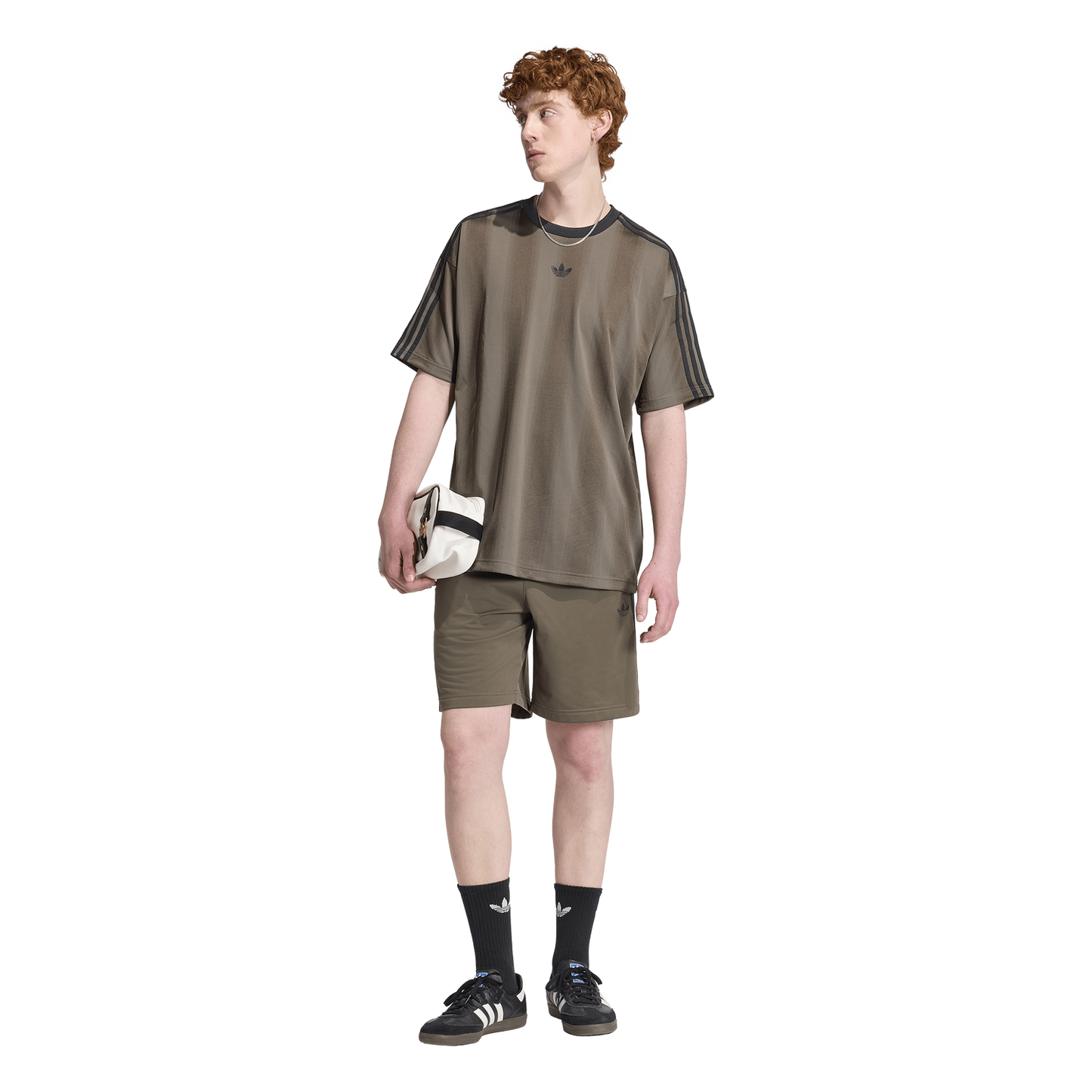 adidas Firebird Shorts - Men's - Black/Olive Branch