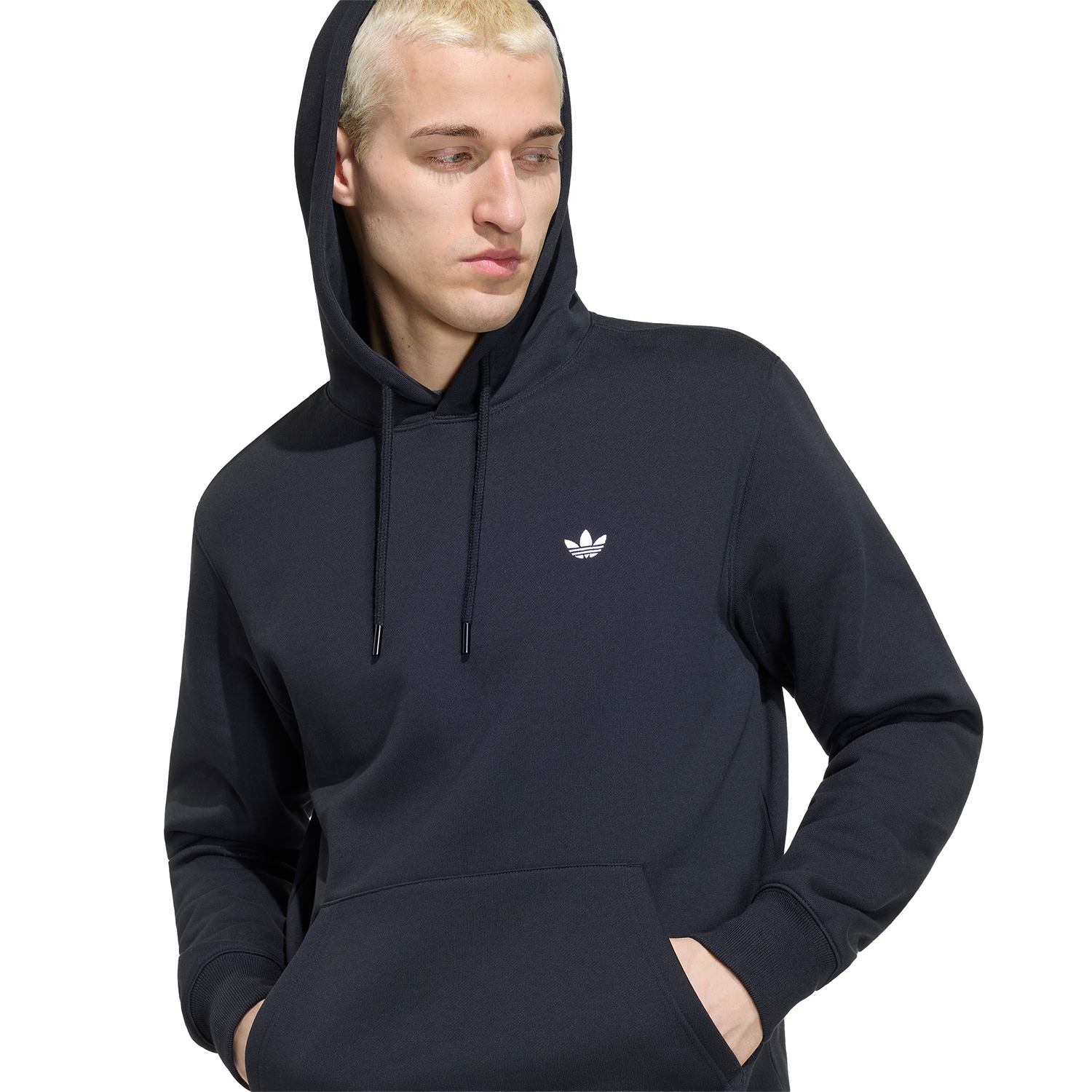 adidas Originals Trefoil Essentials Hoodie - Men's - Black