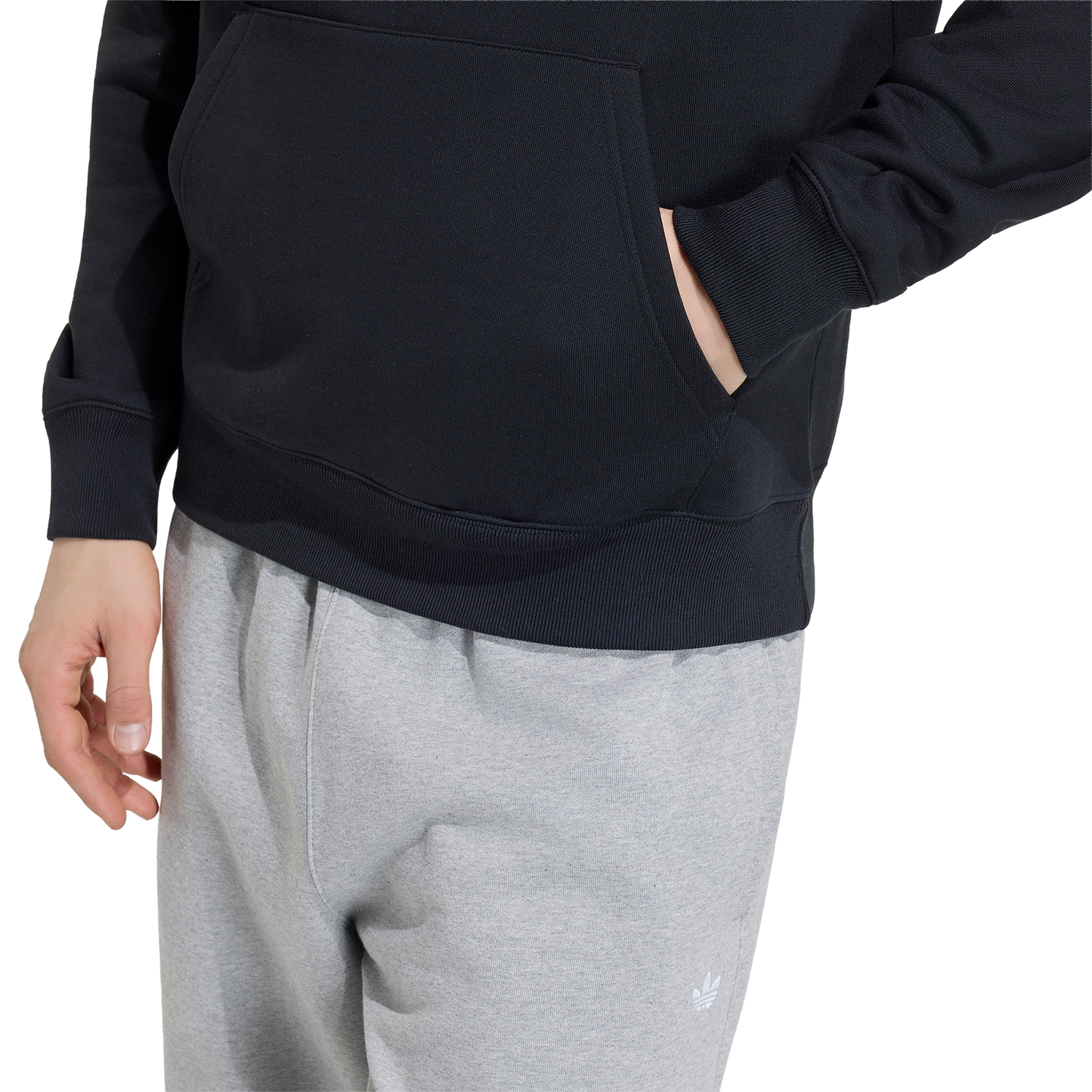 adidas Originals Trefoil Essentials Hoodie - Men's - Black