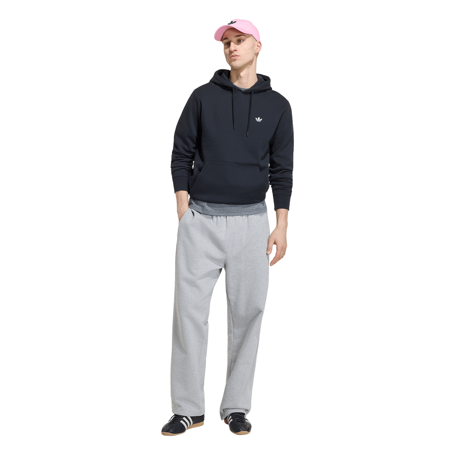 adidas Originals Trefoil Essentials Hoodie - Men's - Black