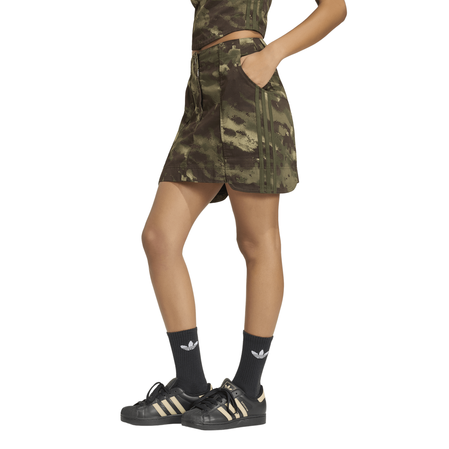 adidas Originals Cargo Skirt - Women's - Multicolor/Night Cargo