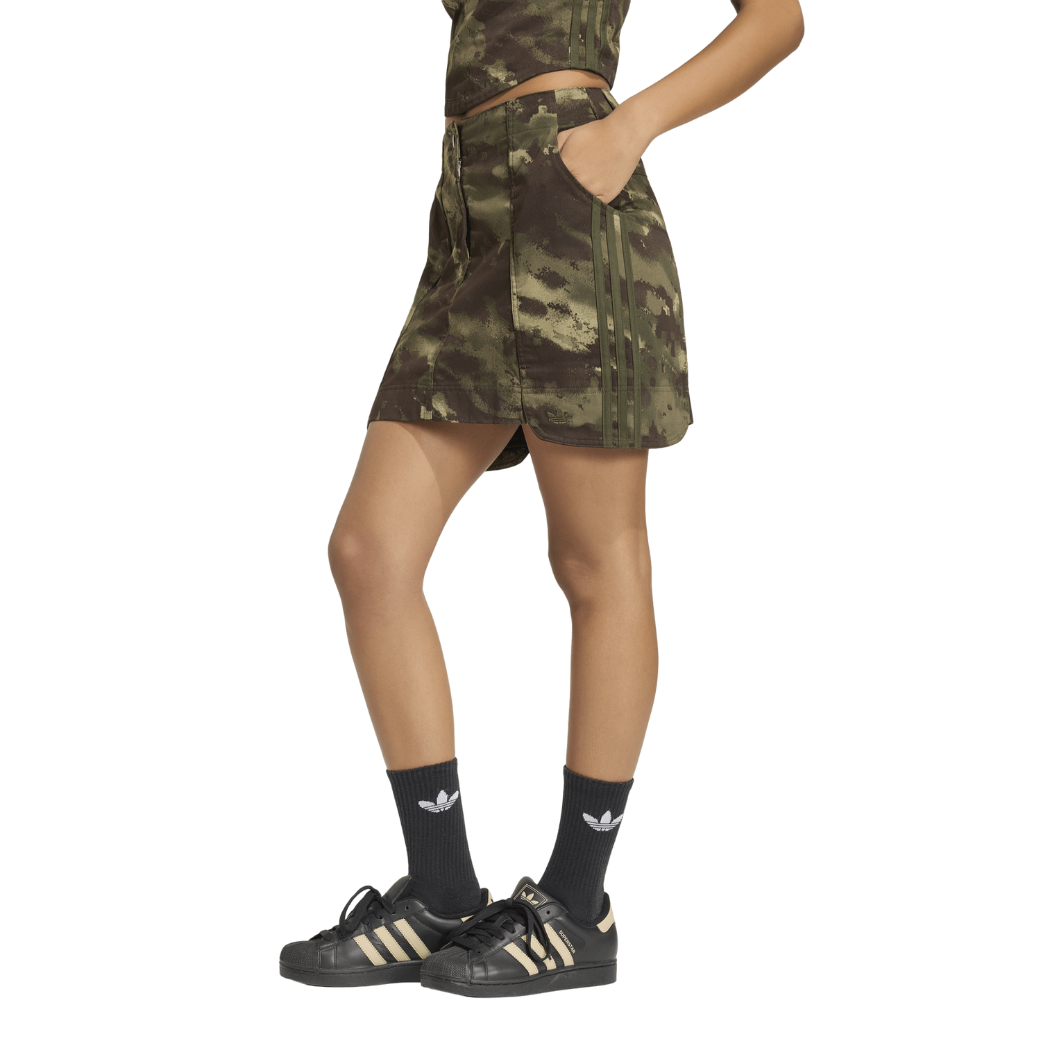adidas Originals Cargo Skirt - Women's - Multicolor/Night Cargo